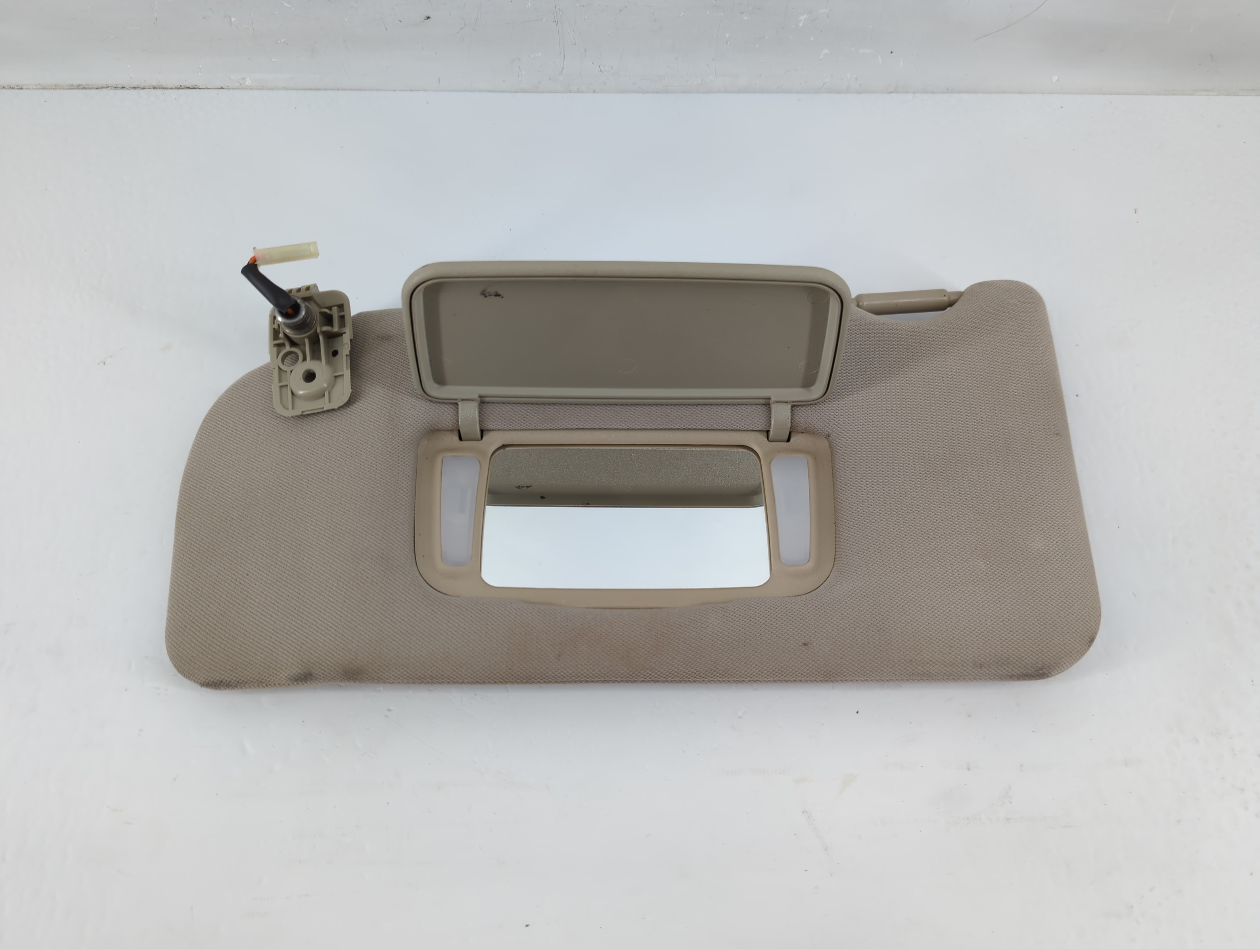 Picture of 2009-2012 Nissan Maxima Driver Sun Visor Mirror Left Sunvisor Beige 1137083