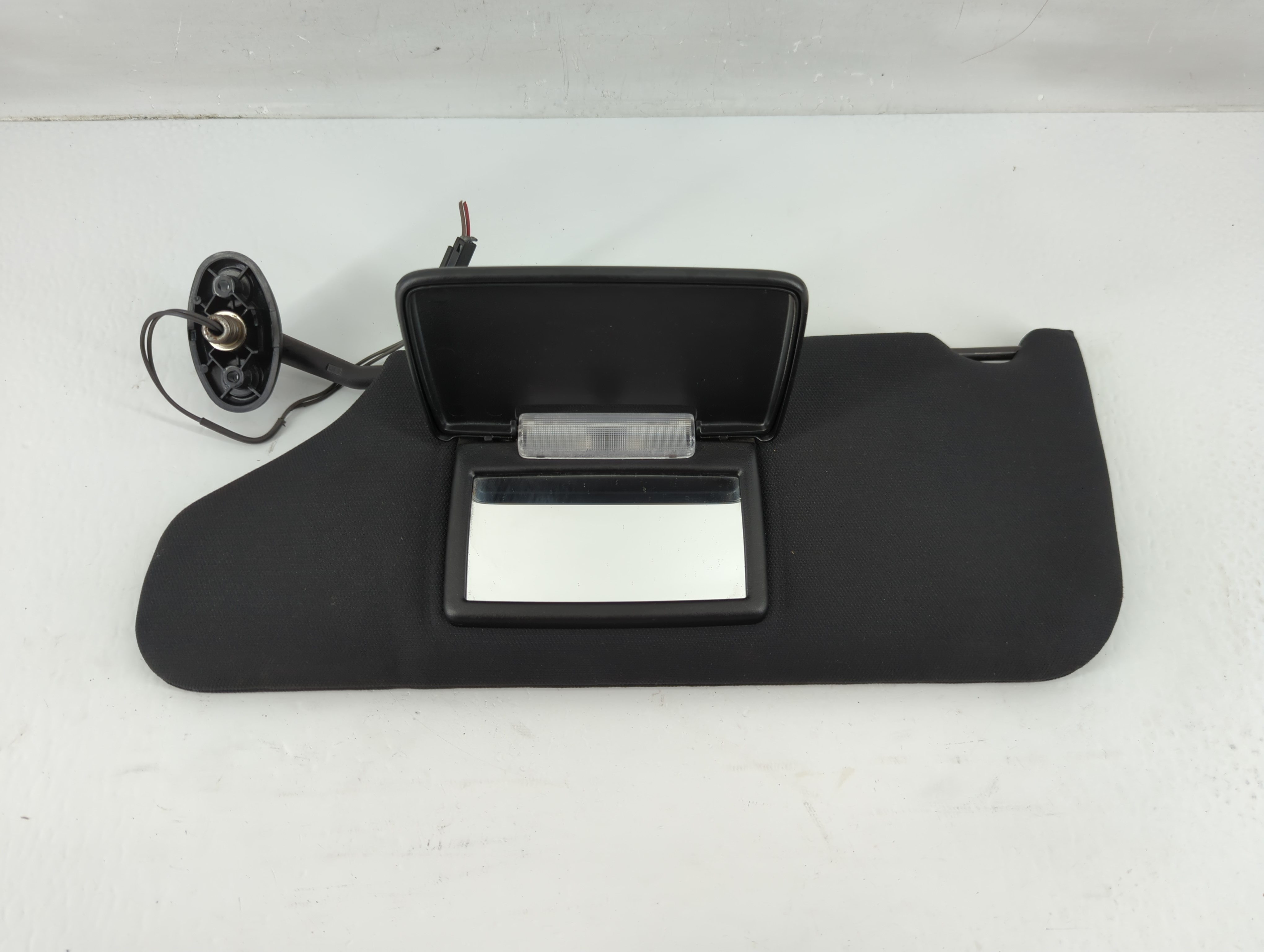 Picture of 2011-2014 Dodge Avenger Passenger Sun Visor Mirror Right Sunvisor Black 1137154