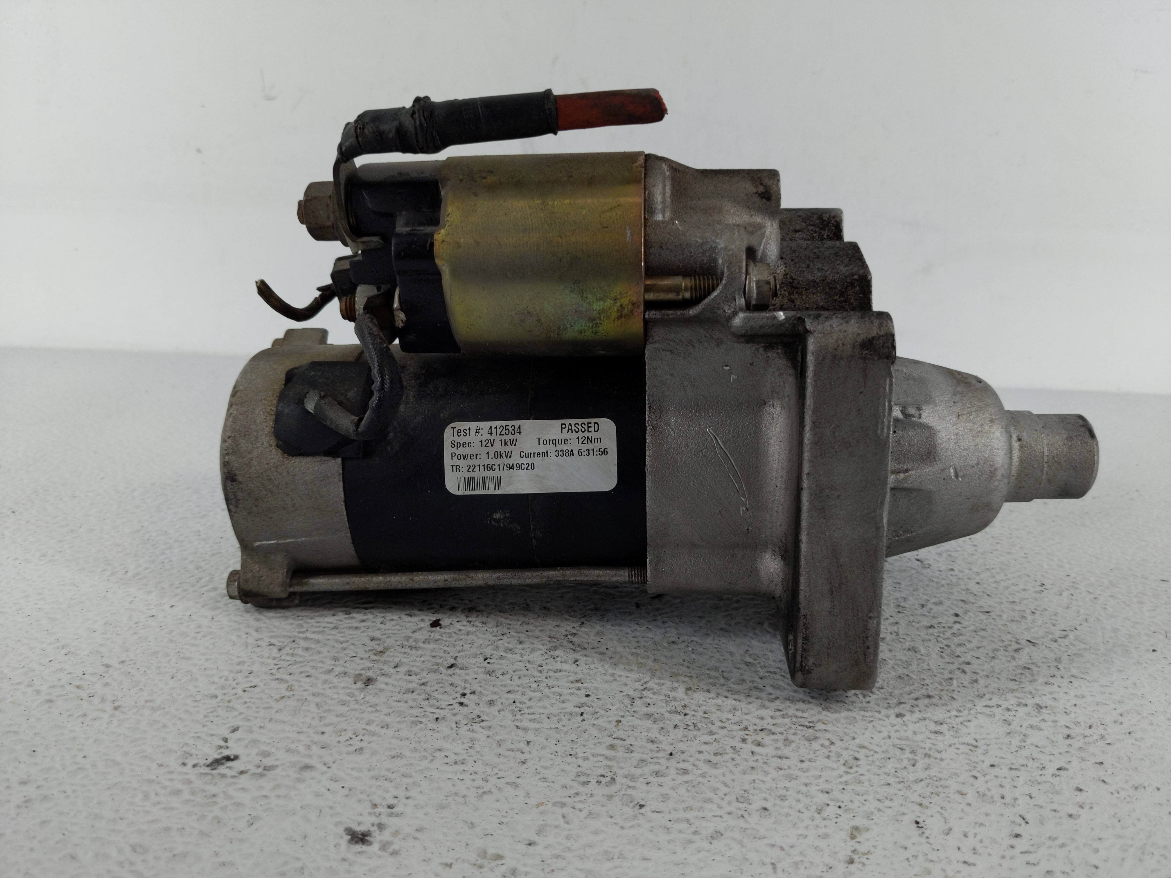 Picture of 2009-2011 Jeep Wrangler Car Starter Motor Solenoid Oem 1137478