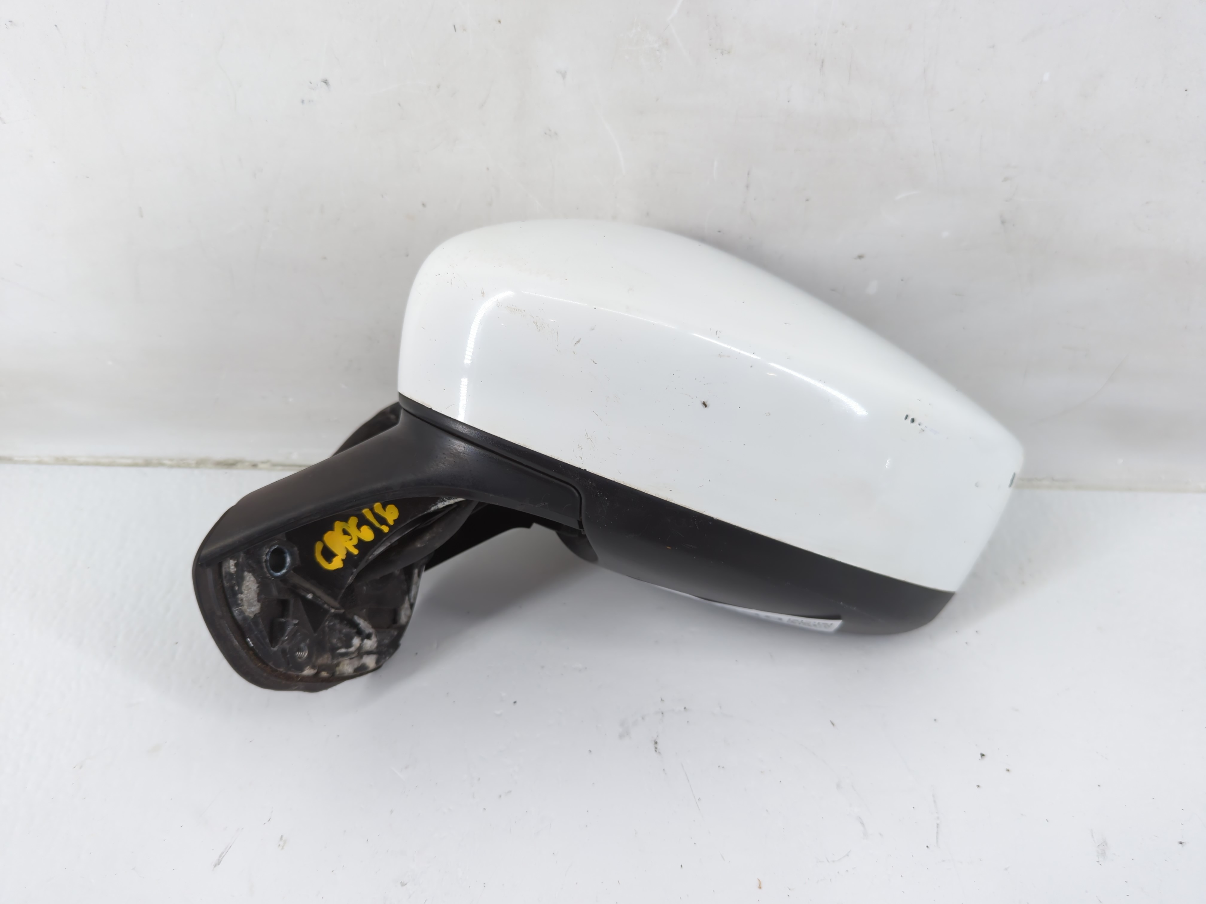 Picture of Nissan Versa Driver Left Side View Power Door Mirror White 1137538