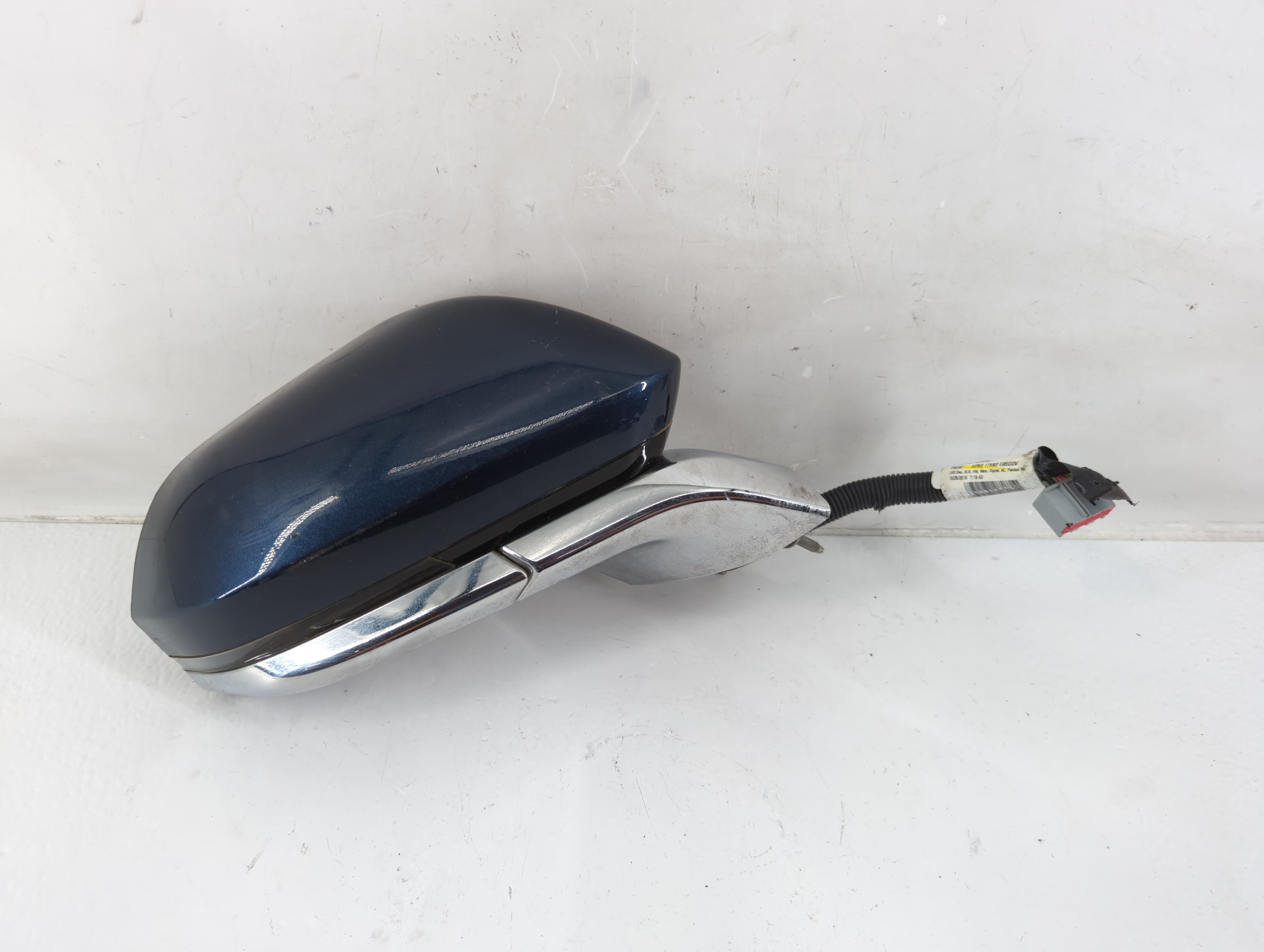 2017-2020 Lincoln Mkz Passenger Right Side View Power Door Mirror Blue 1137590 - Oemusedautoparts1.com