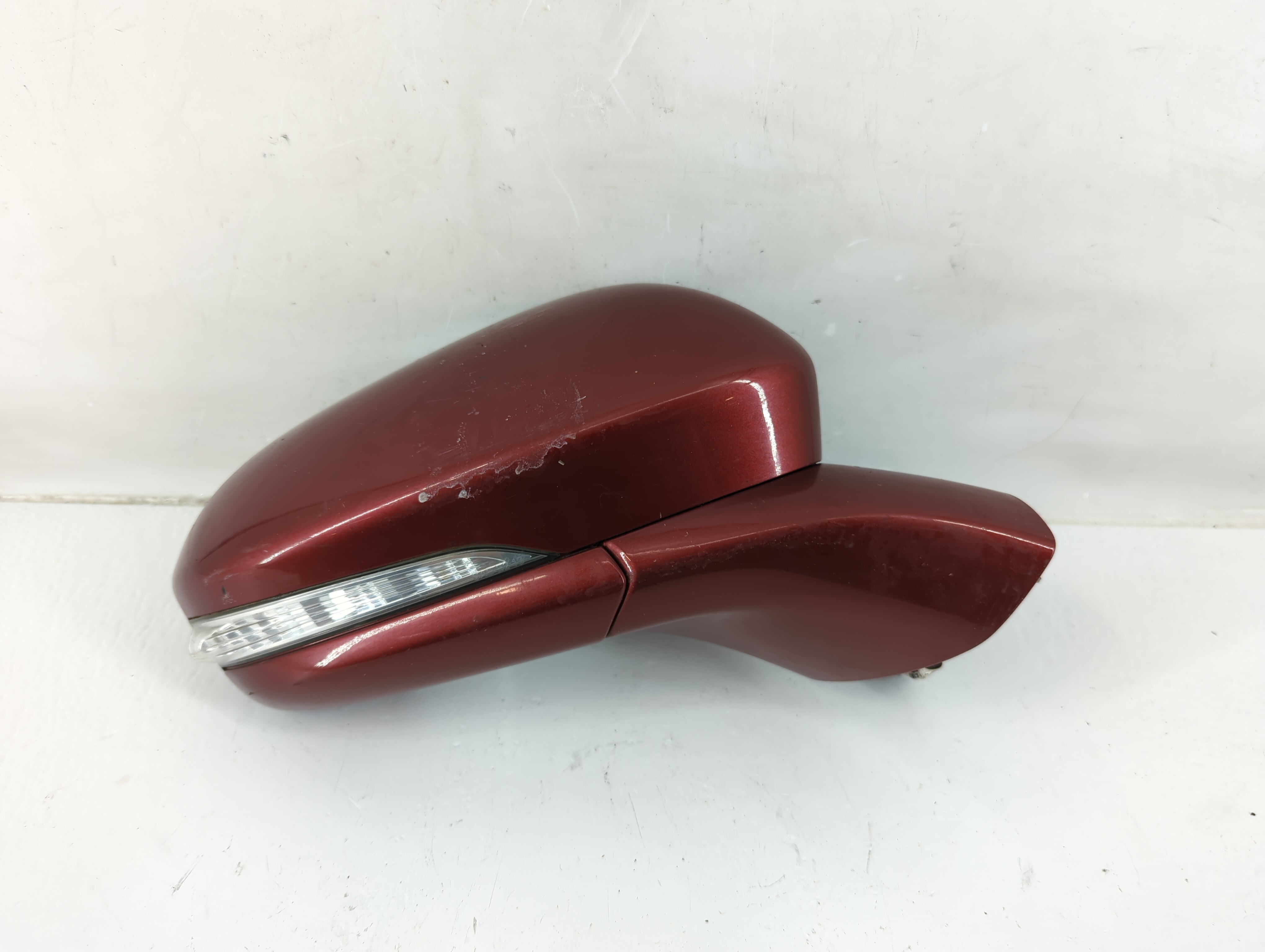 Picture of 2013-2014 Ford Fusion Passenger Right Side View Power Door Mirror Red 1137592