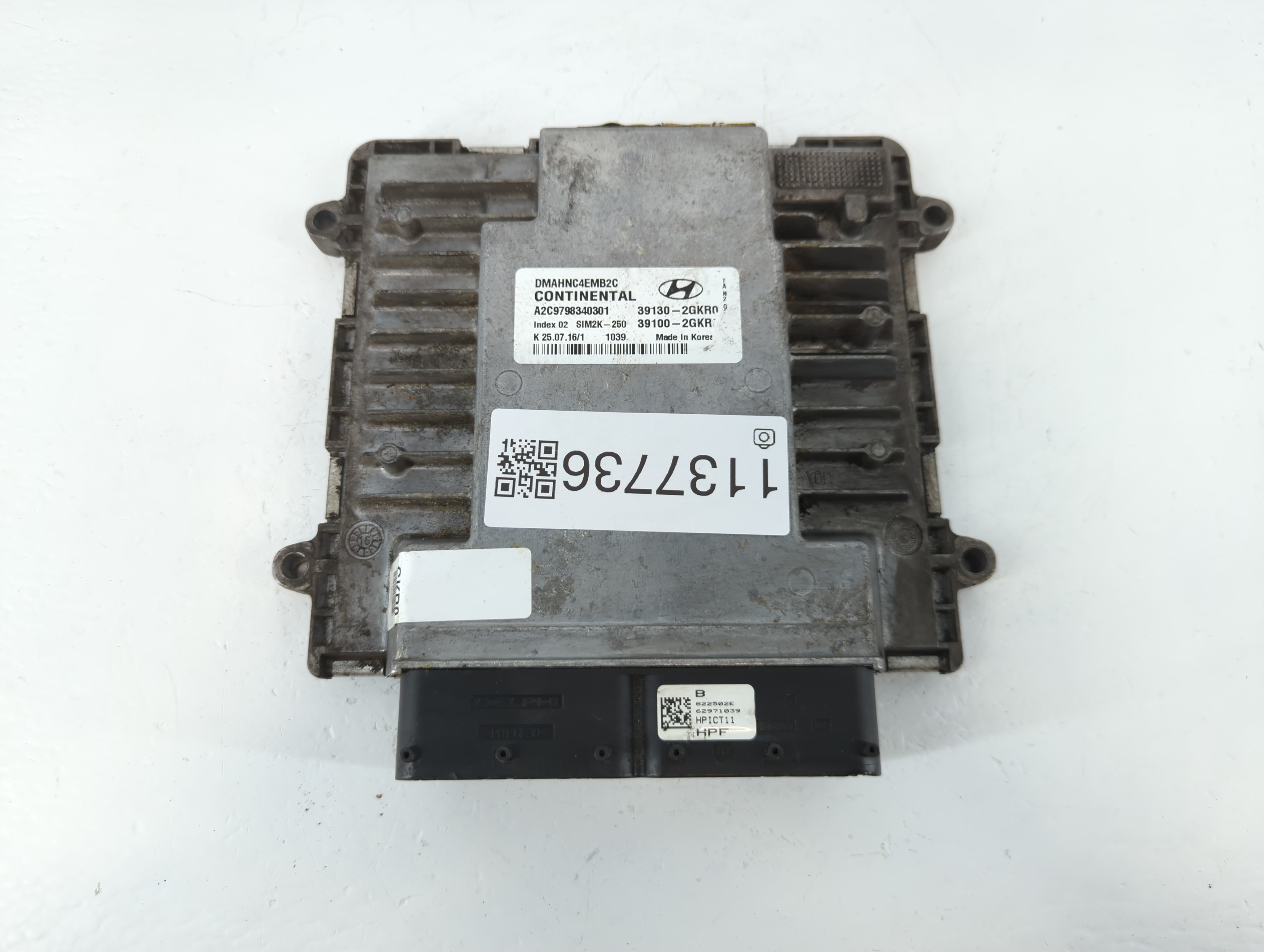 2017 Hyundai Santa Fe Engine Control Computer Ecu Pcm Ecm Pcu Oem 1137736 - Oemusedautoparts1.com