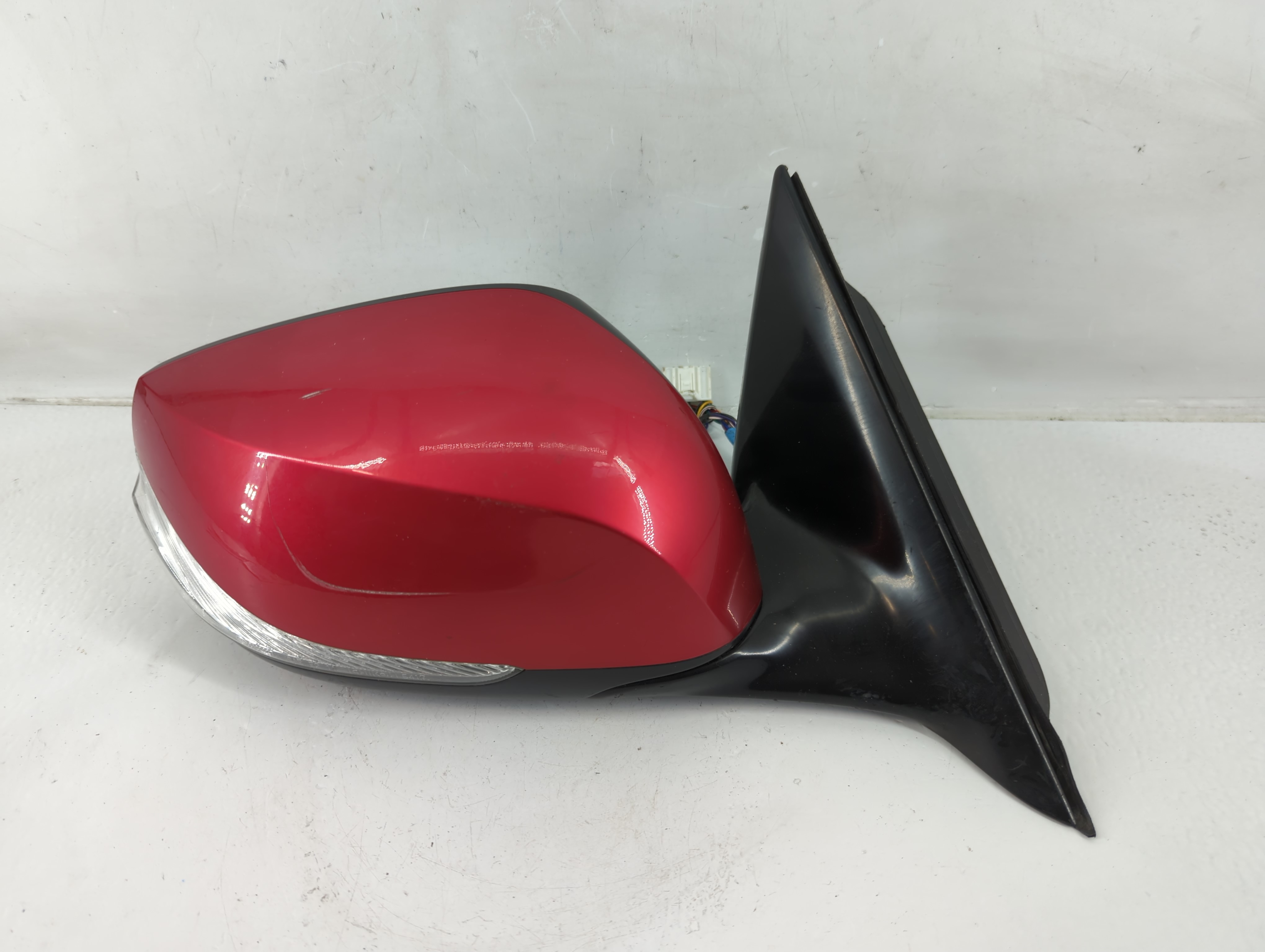 Picture of 2019-2020 Infiniti Q50 Passenger Right Side View Power Door Mirror Red 1137776