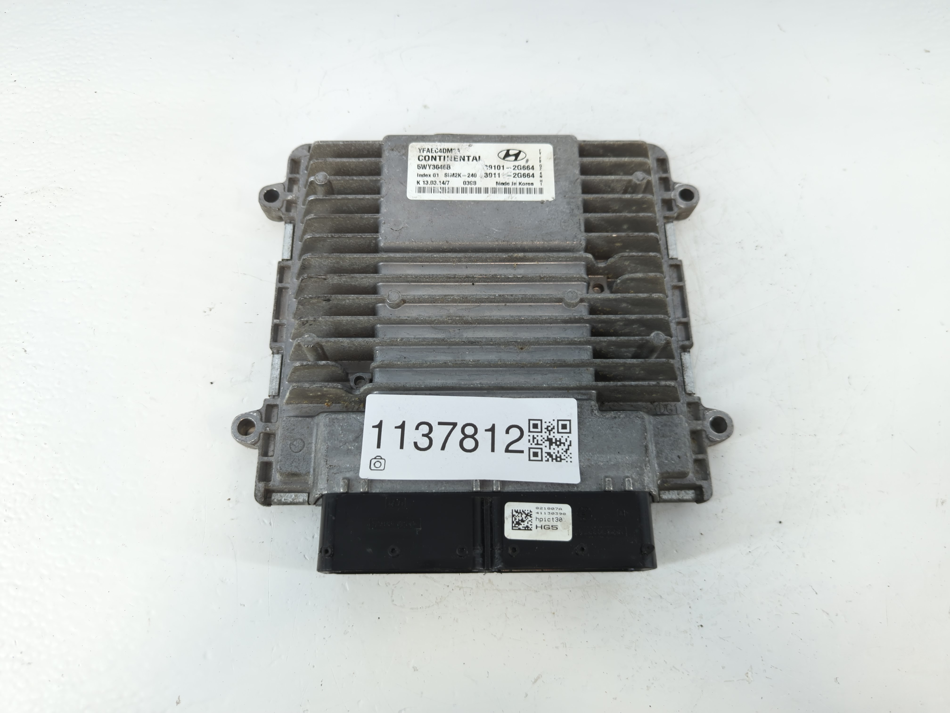 Picture of 2011-2014 Hyundai Sonata Engine Control Computer Ecu Pcm Ecm Pcu Oem 1137812