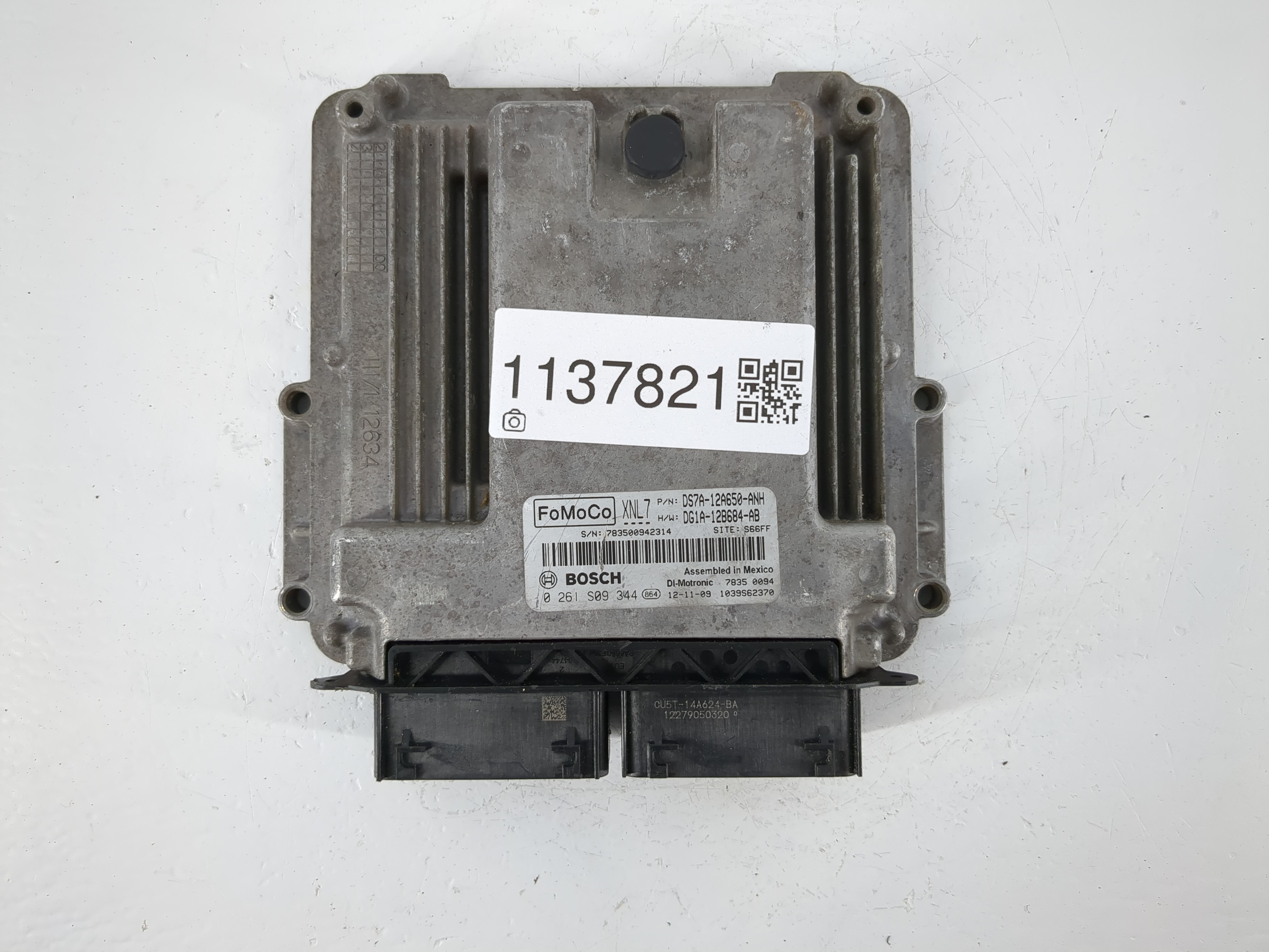 2013-2013 Ford Fusion Engine Control Computer Ecu Pcm Ecm Pcu Oem 1137821 - Oemusedautoparts1.com