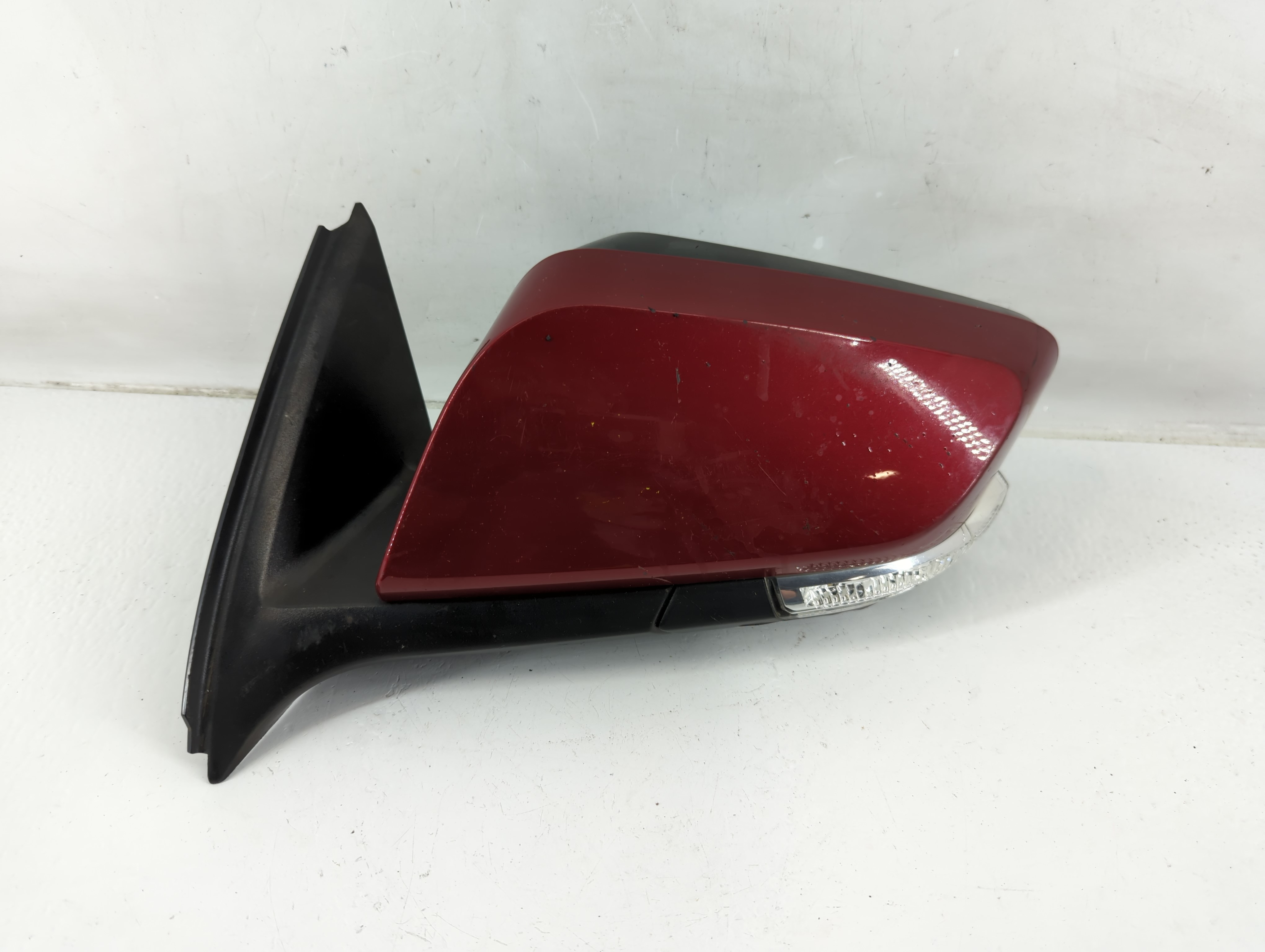 2018-2020 Chevrolet Impala Driver Left Side View Power Door Mirror Red 1138408 - Oemusedautoparts1.com