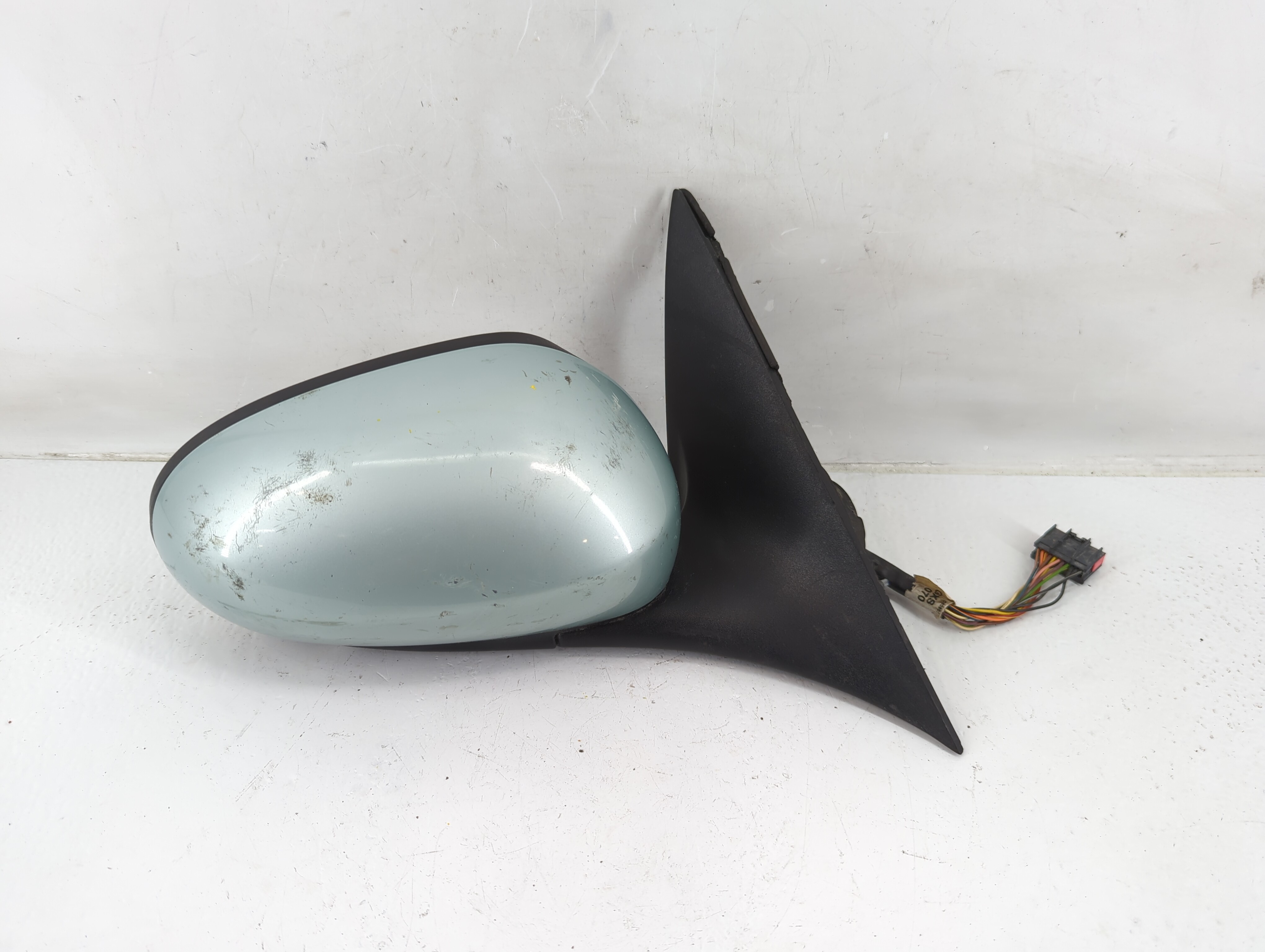 Picture of 2010-2016 Audi A4 Passenger Right Side View Power Door Mirror Light Blue 1138581