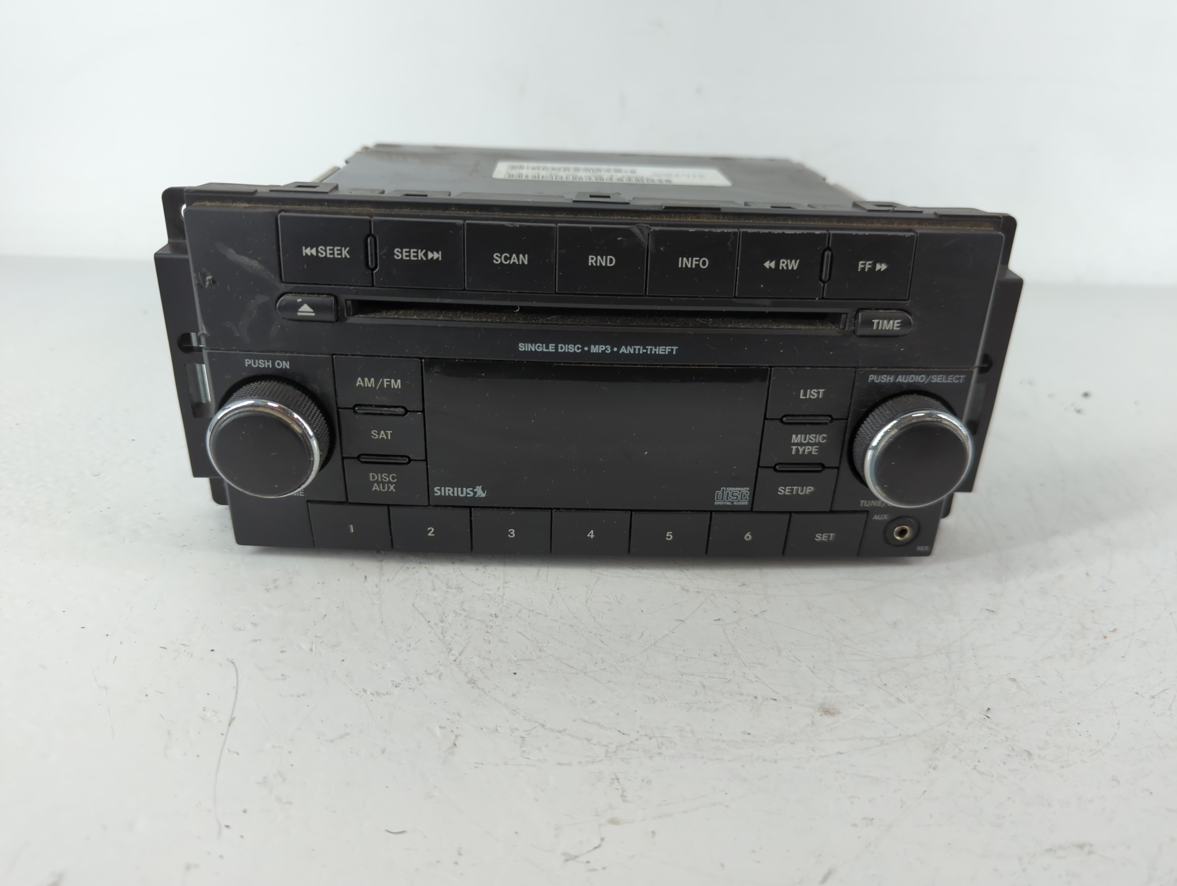 Picture of 2013-2014 Dodge Avenger Am Fm Cd Player Radio Receiver 1139269