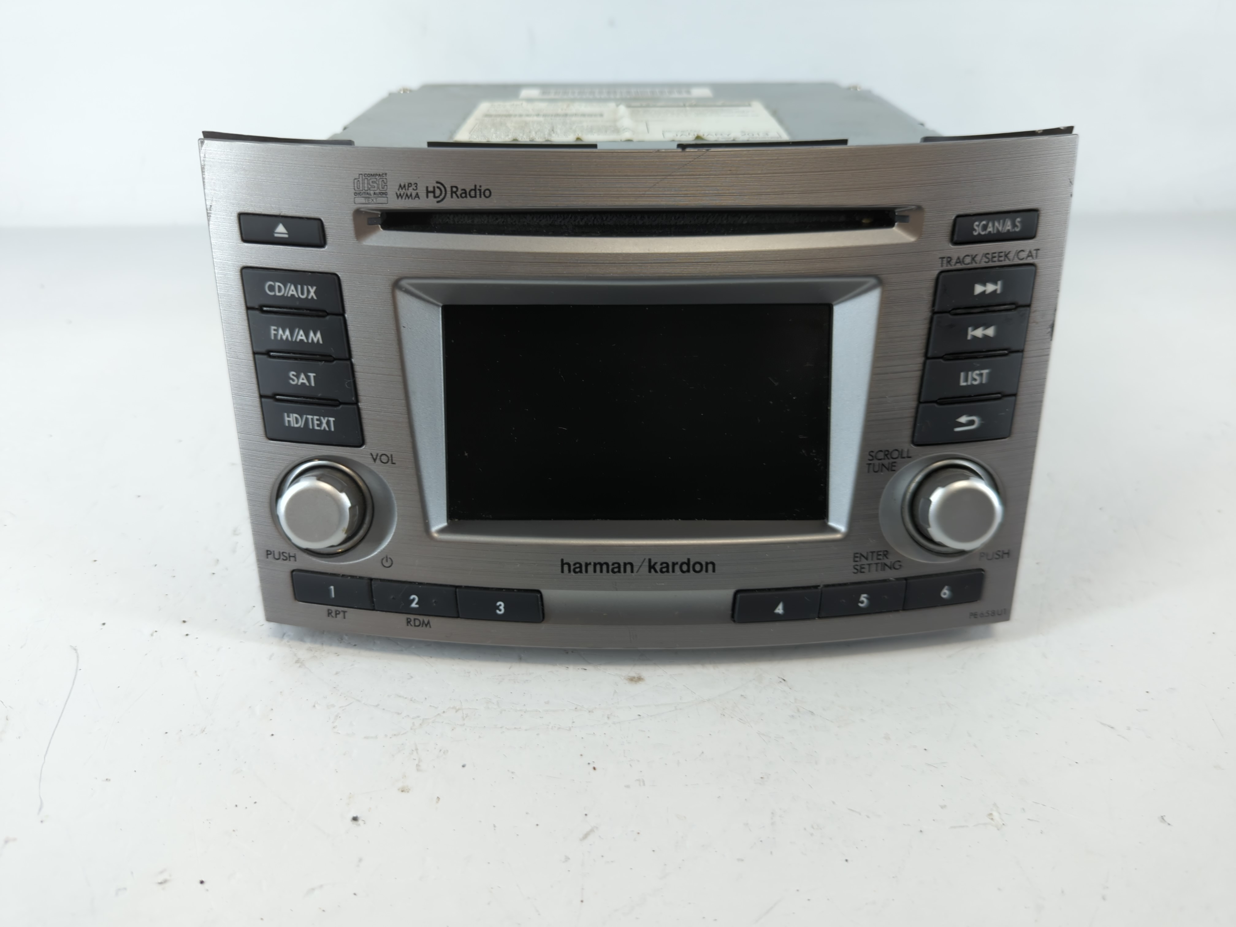 Picture of 2012-2014 Subaru Legacy Am Fm Cd Player Radio Receiver 1139294