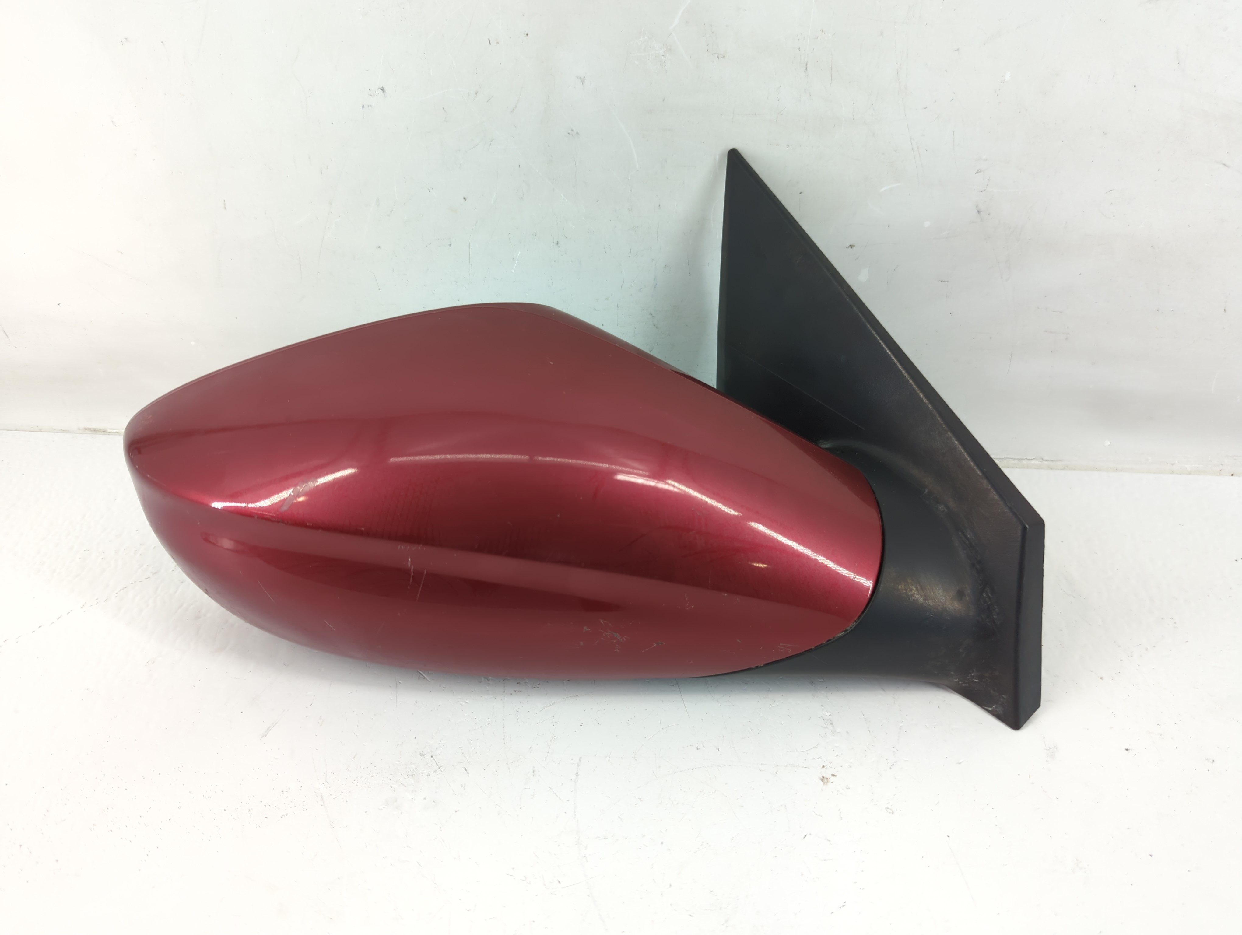Picture of 2011-2014 Hyundai Sonata Passenger Right Side View Power Door Mirror Red 1139444