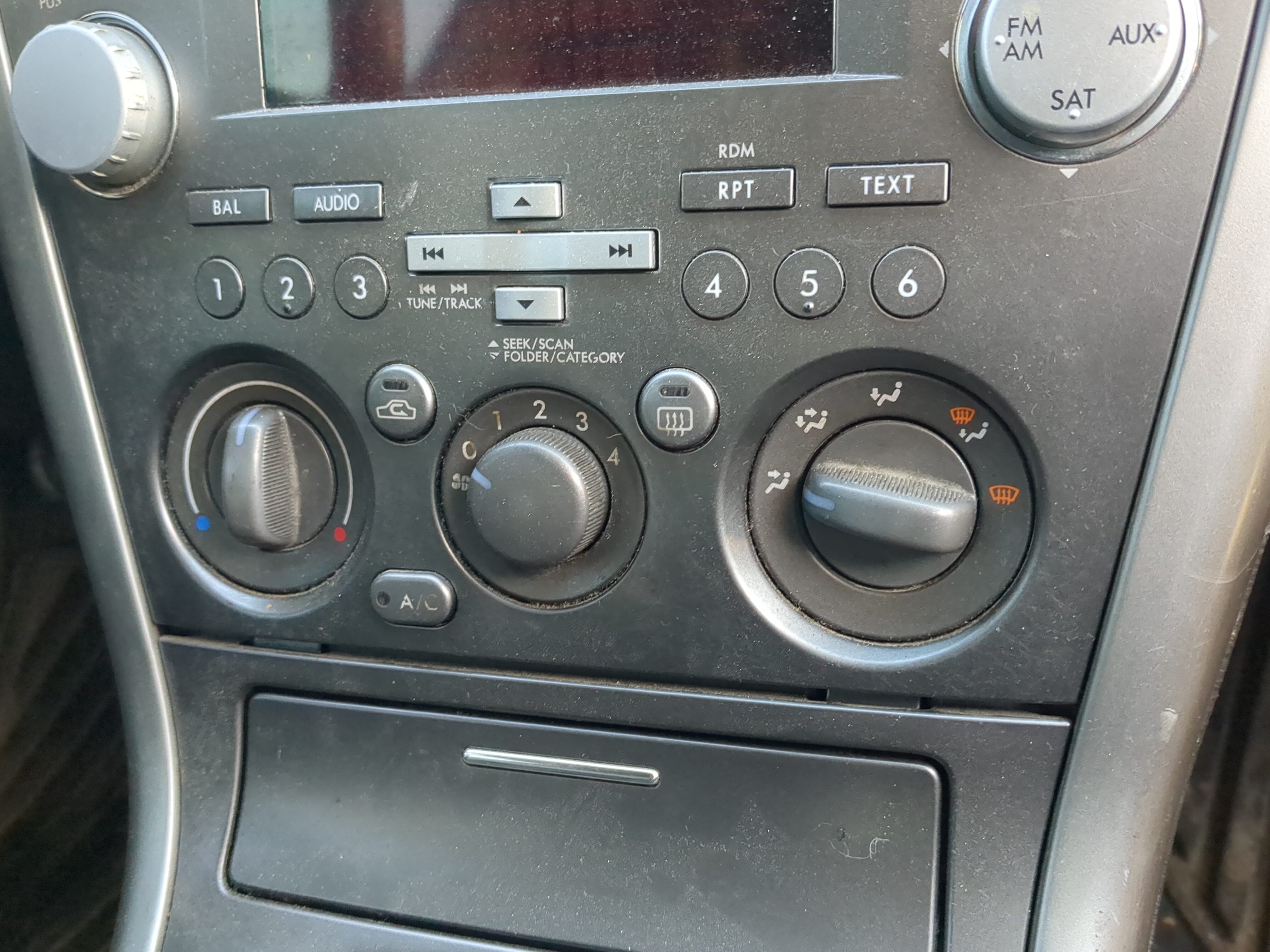 Picture of Subaru Outback Ac Heater Climate Control 1140105