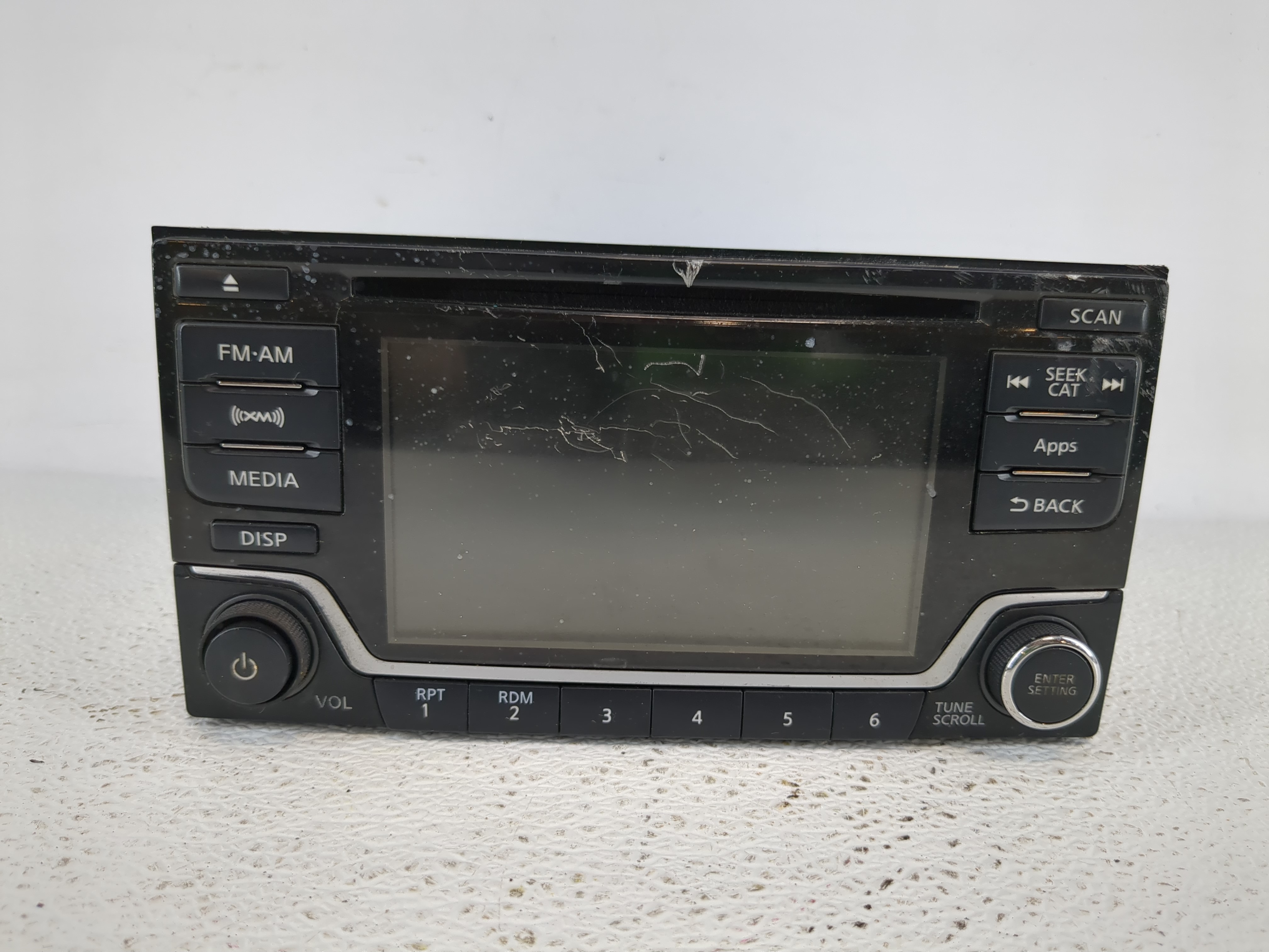 2016-2016 Nissan Sentra Am Fm Cd Player Radio Receiver 1140298 - Oemusedautoparts1.com