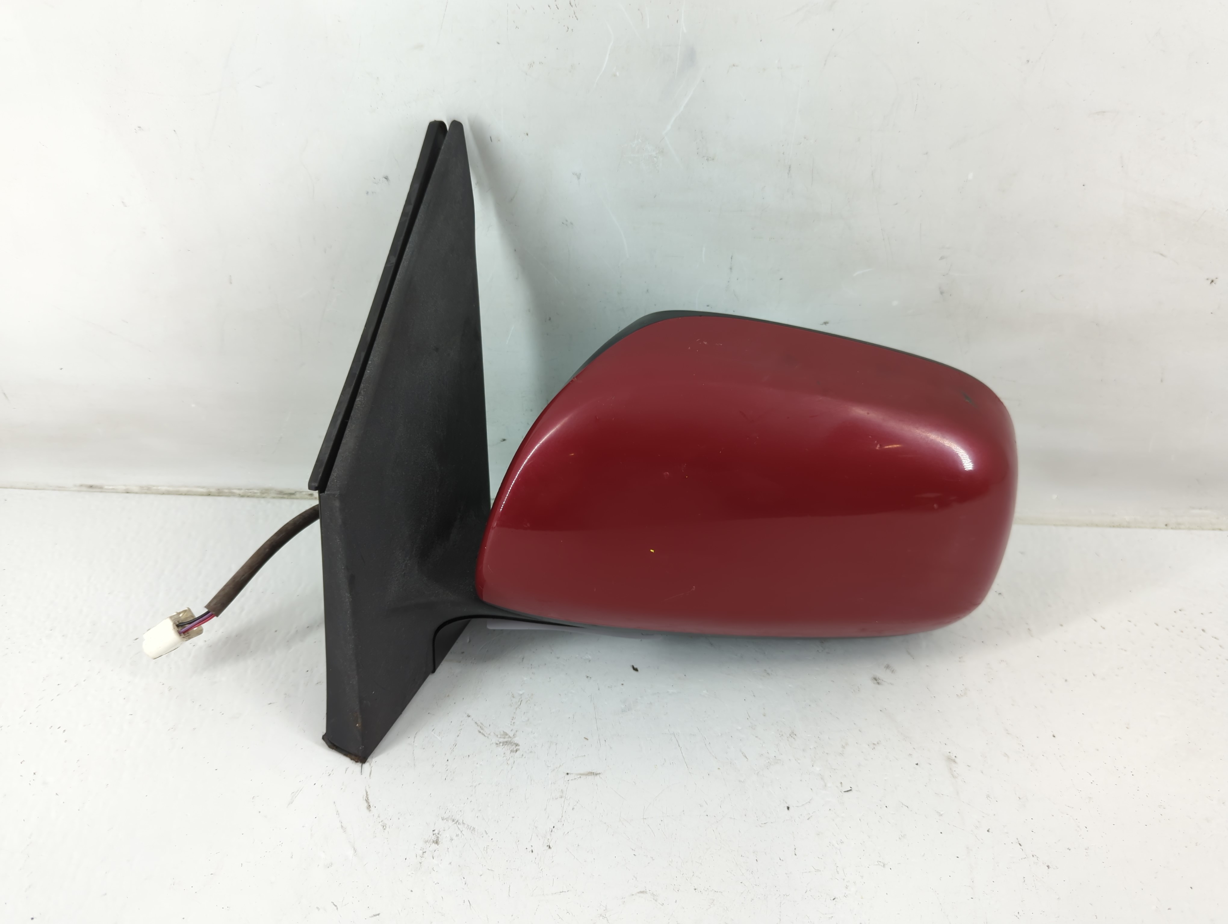 2006-2008 Toyota Rav4 Driver Left Side View Power Door Mirror Red 1140330 - Oemusedautoparts1.com