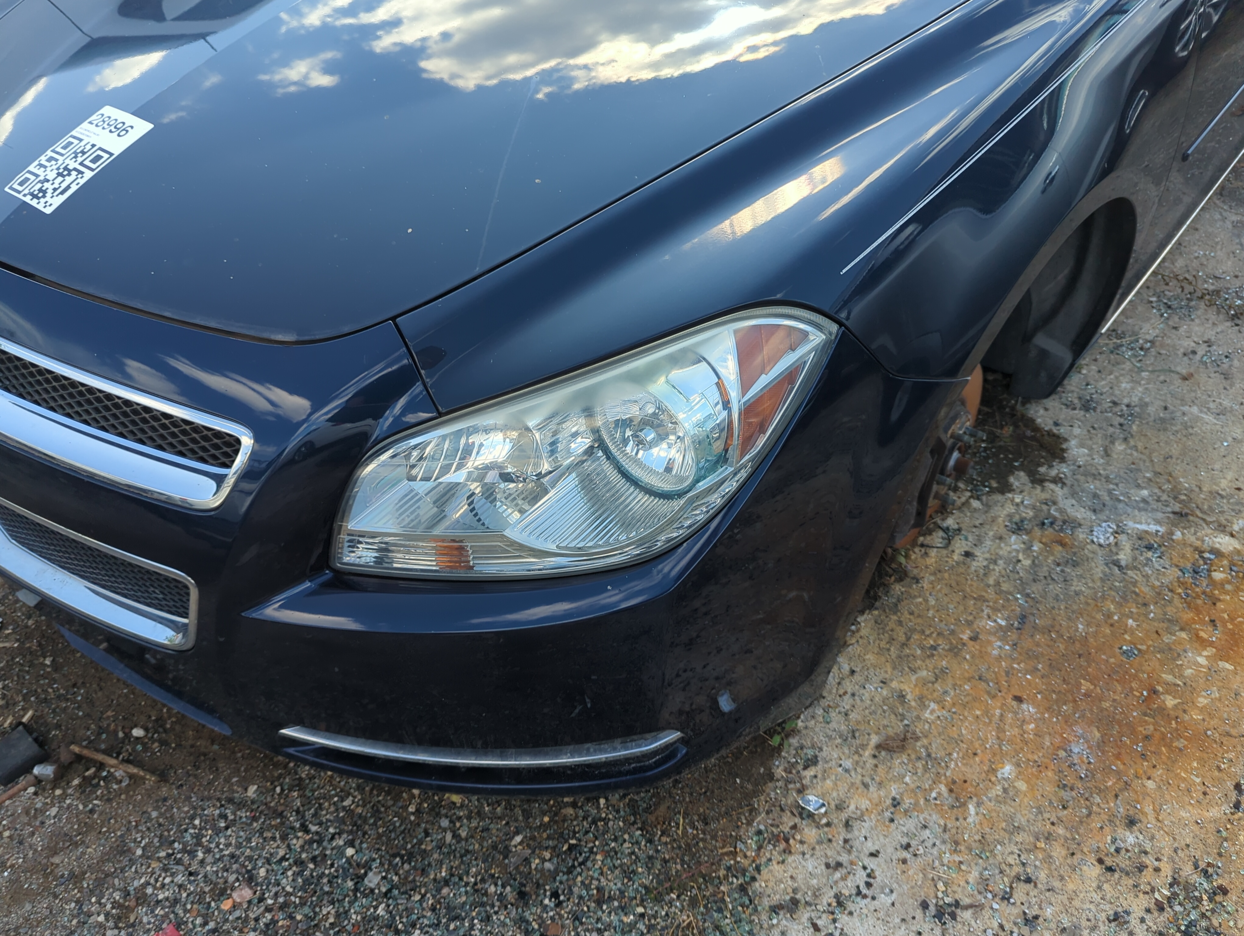 2008-2012 Chevrolet Malibu Driver Left Oem Head Light Headlight Lamp 1140366 - Oemusedautoparts1.com
