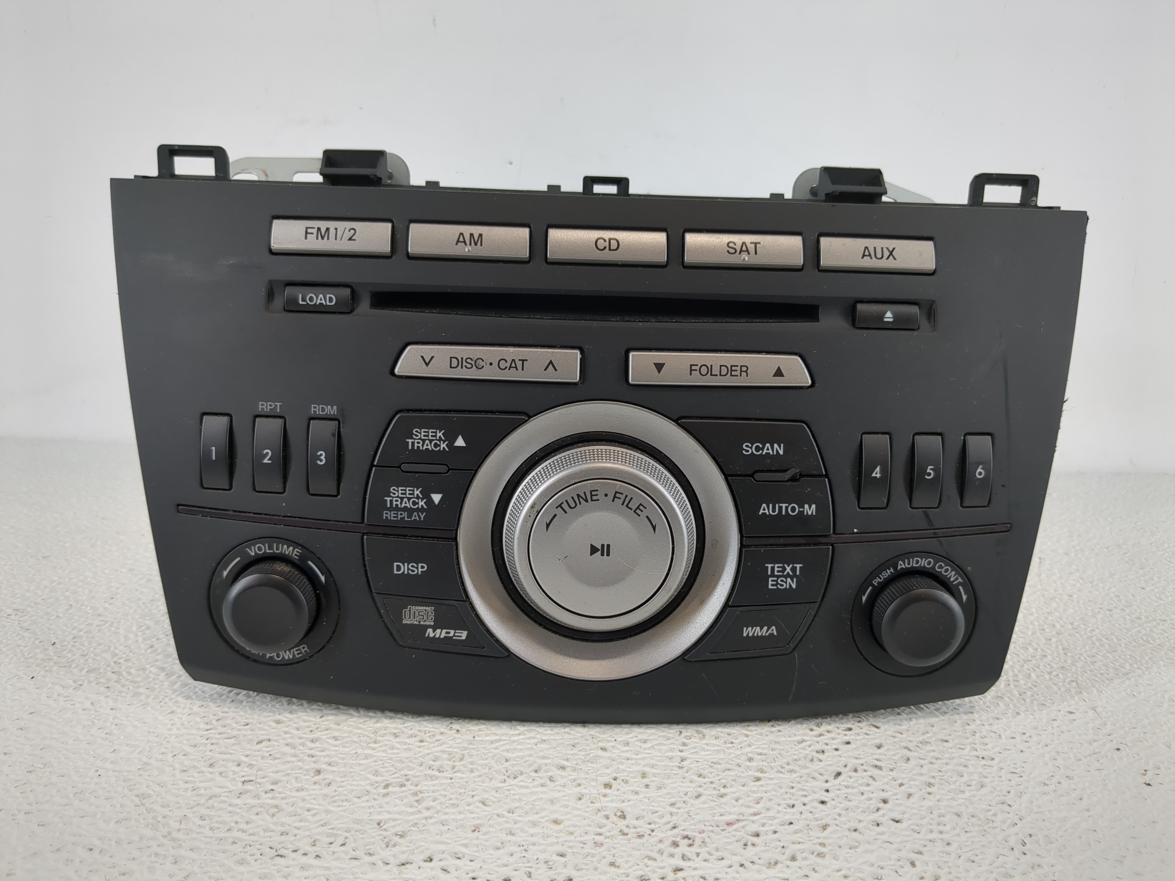 2010-2010 Mazda 3 Am Fm Cd Player Radio Receiver 1140574 - Oemusedautoparts1.com