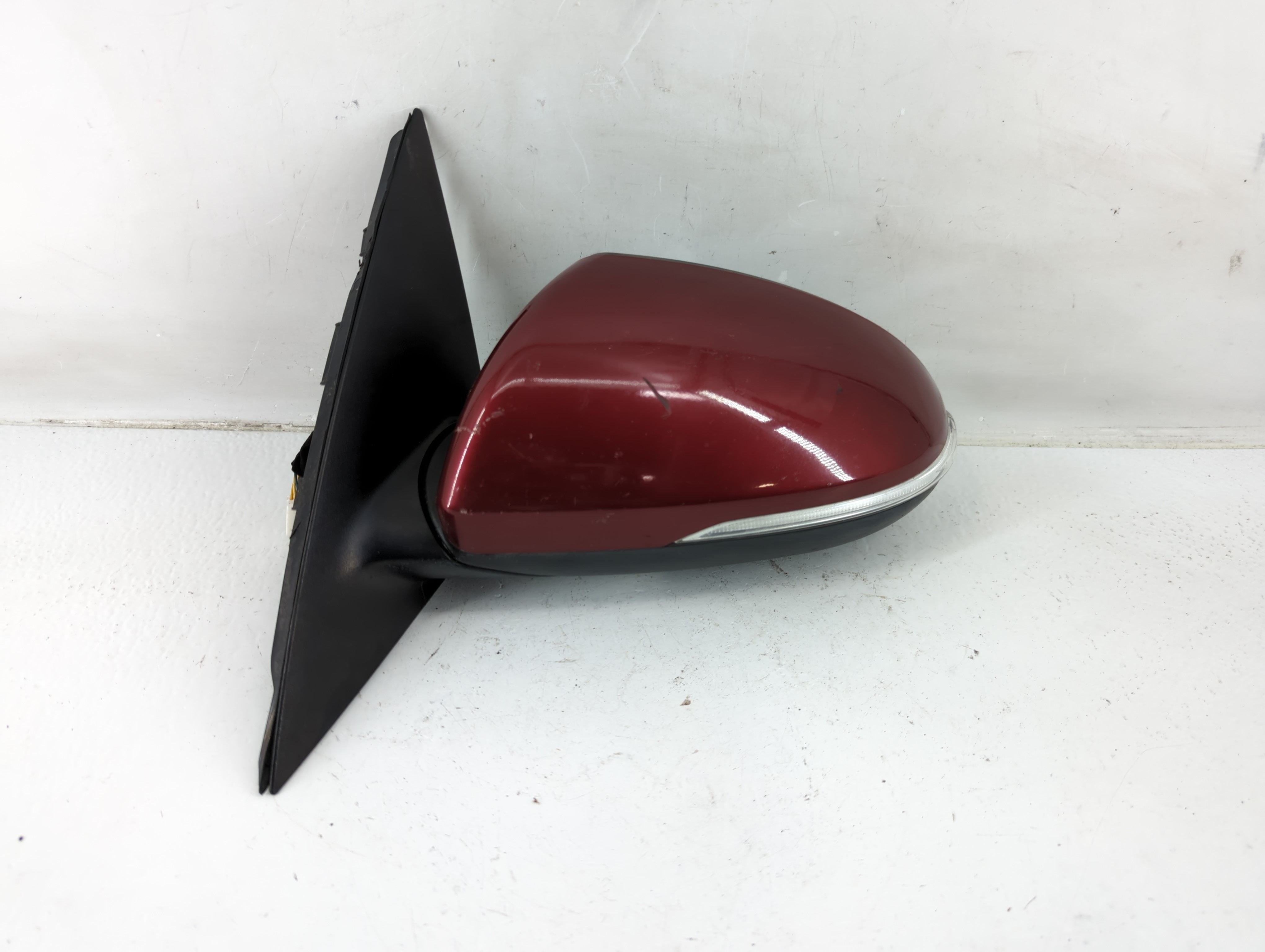 2019-2019 Kia Optima Driver Left Side View Power Door Mirror Red 1140738 - Oemusedautoparts1.com