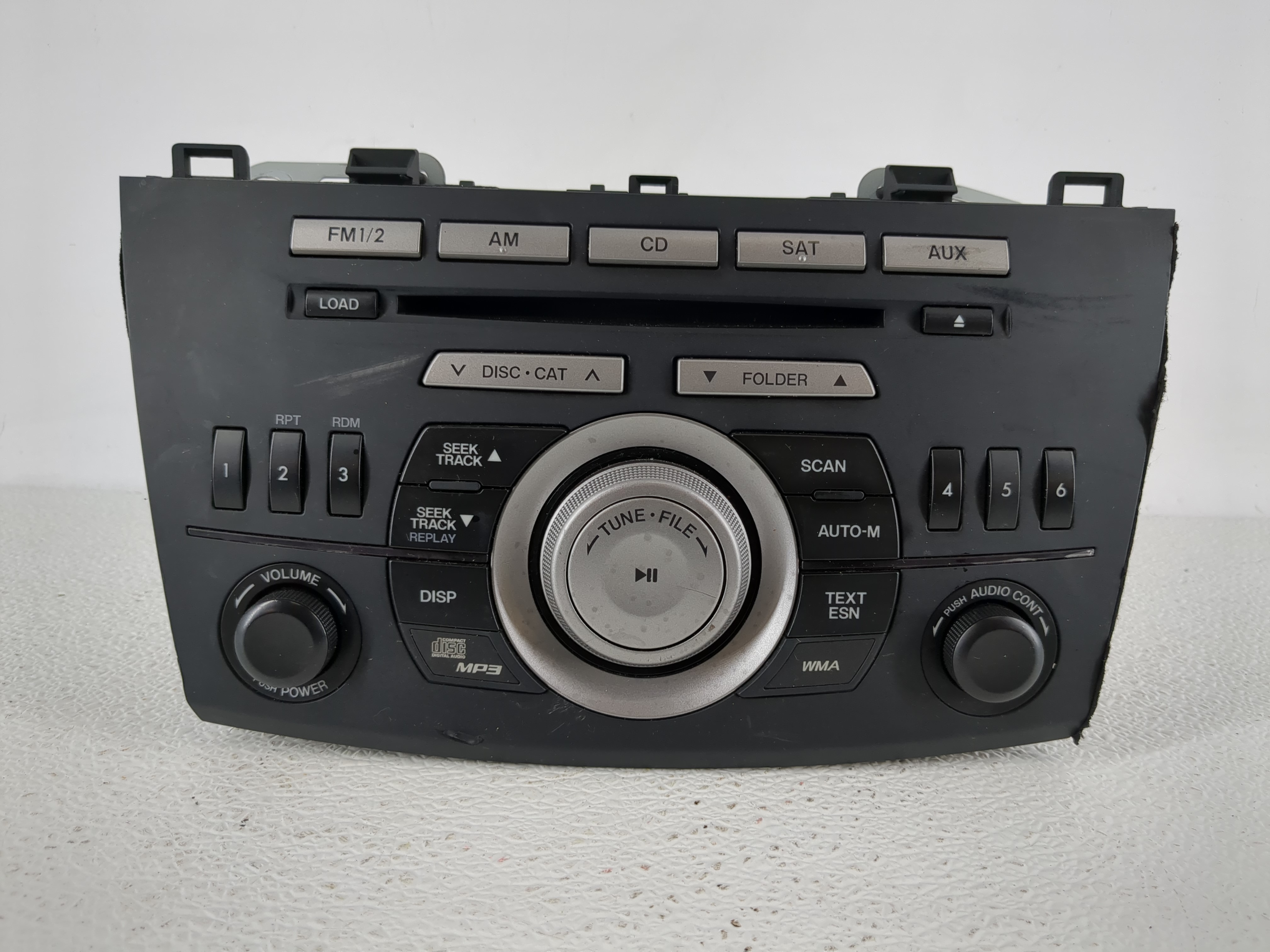 2011-2011 Mazda 3 Am Fm Cd Player Radio Receiver 1140802 - Oemusedautoparts1.com