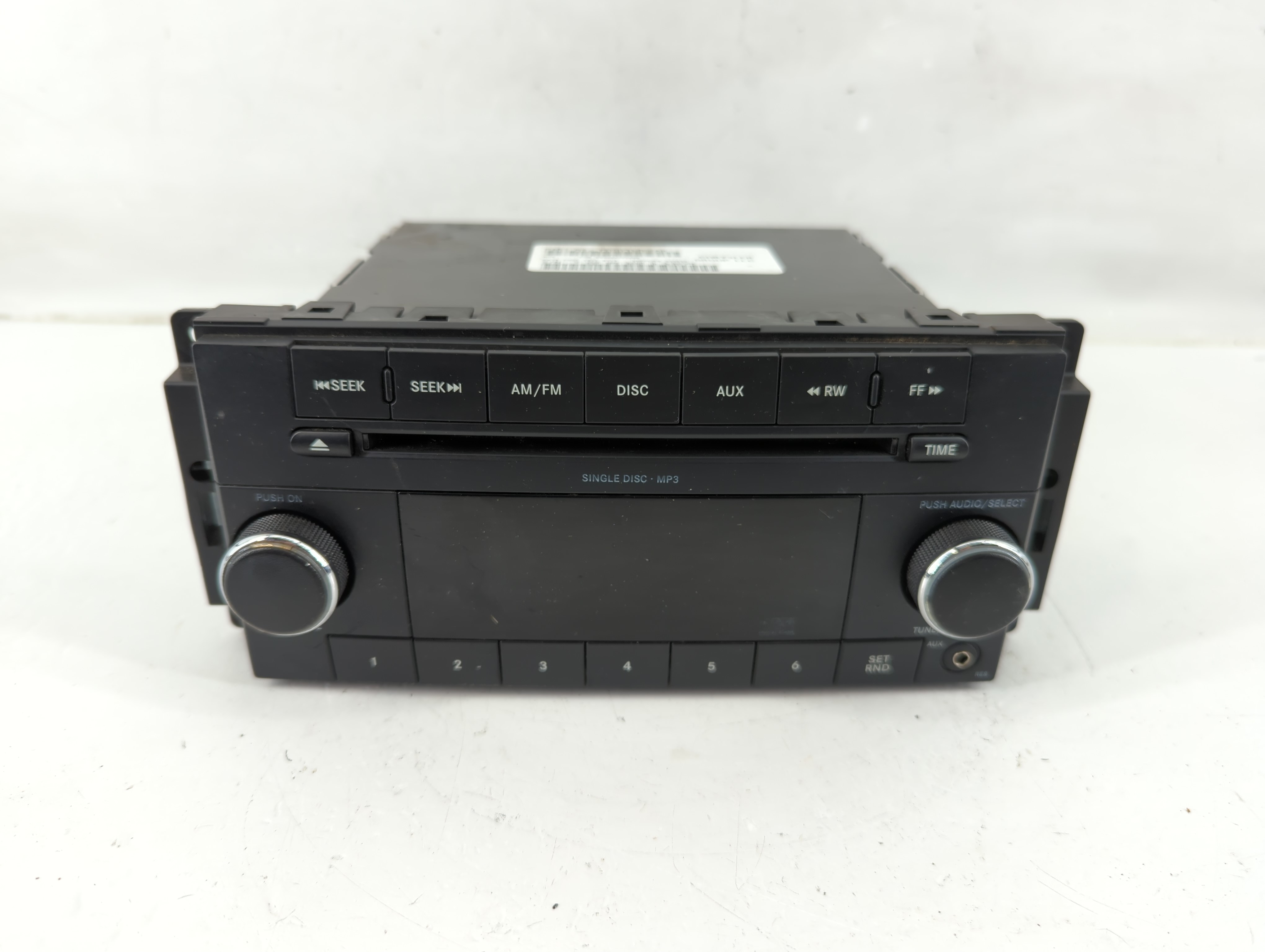 Picture of 2011-2012 Dodge Avenger Am Fm Cd Player Radio Receiver 1140811