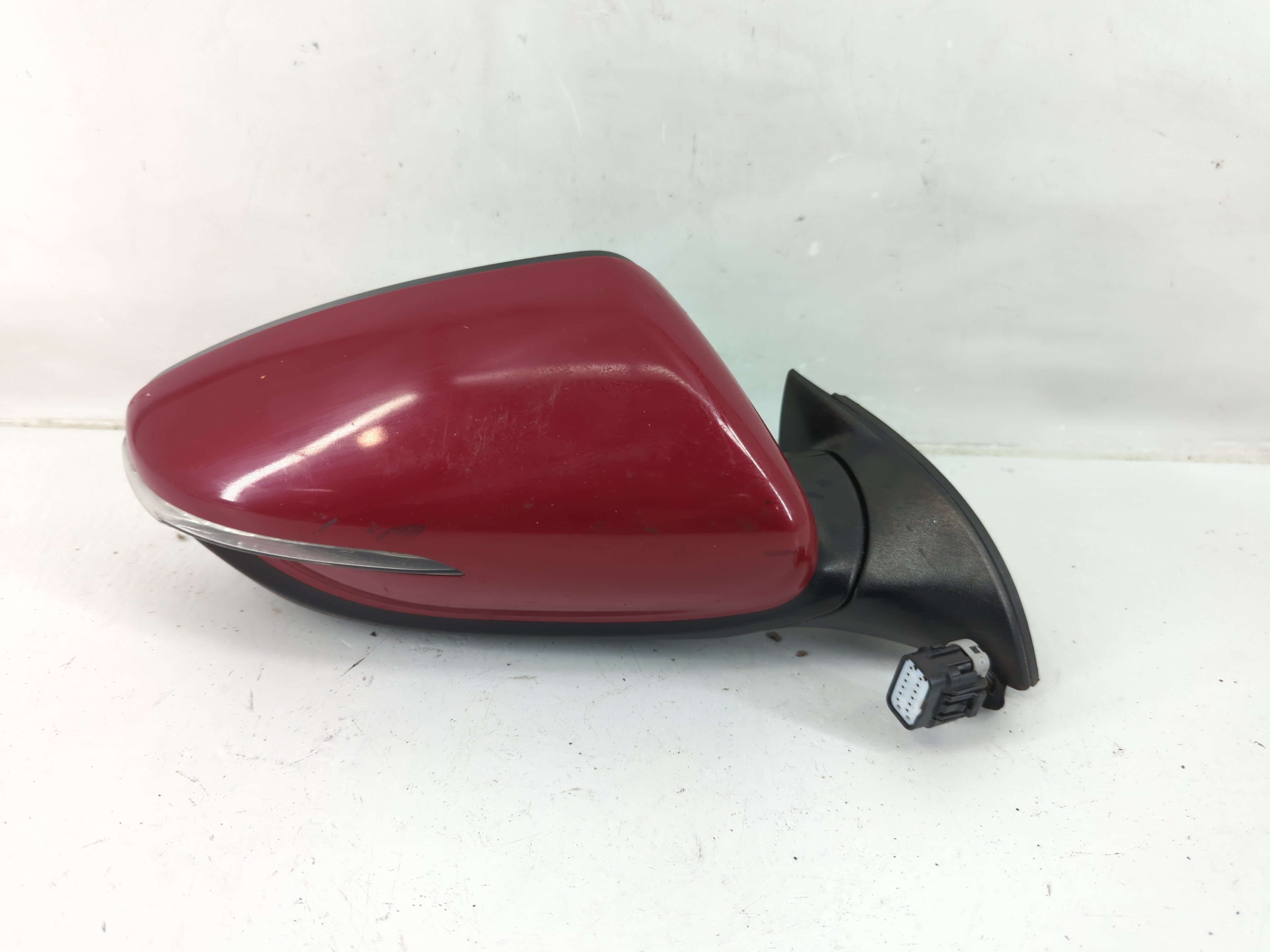 Picture of 2014-2016 Kia Forte Passenger Right Side View Power Door Mirror Red 1141221