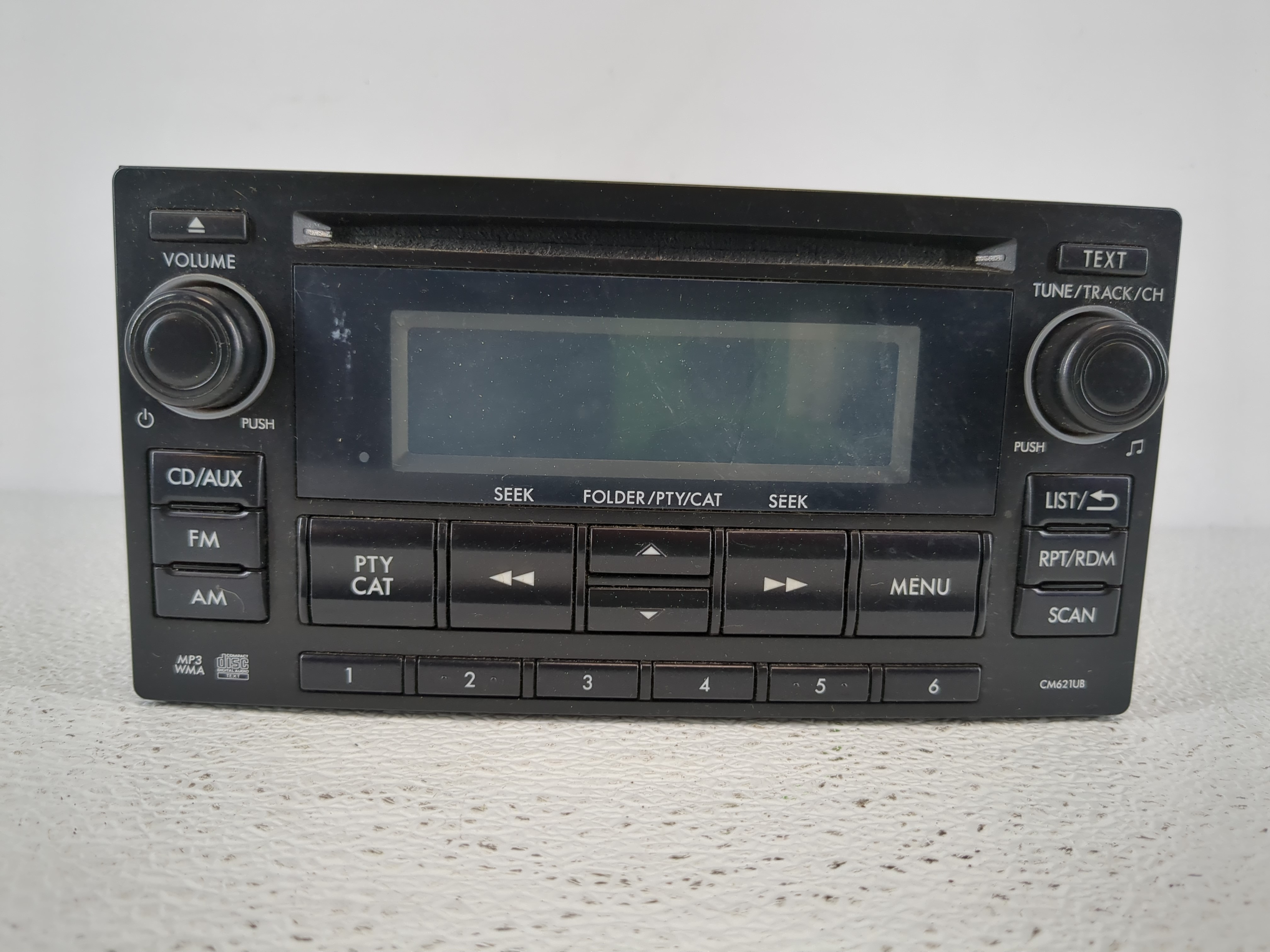 Subaru Xv Am Fm Cd Player Radio Receiver 1141330 - Oemusedautoparts1.com