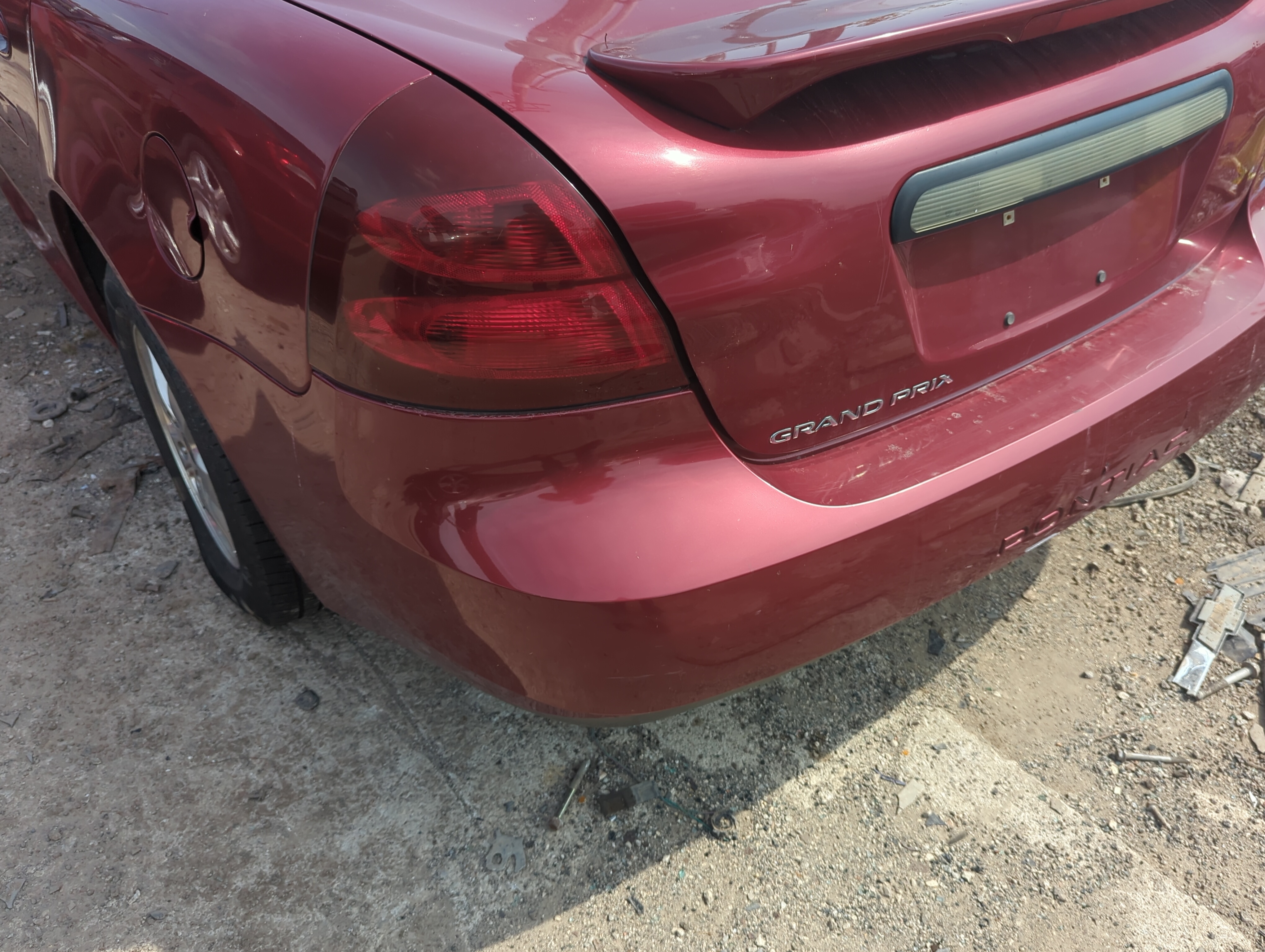 Picture of 2005-2008 Pontiac Grand Prix Rear Bumper Assembly Oem 1141590