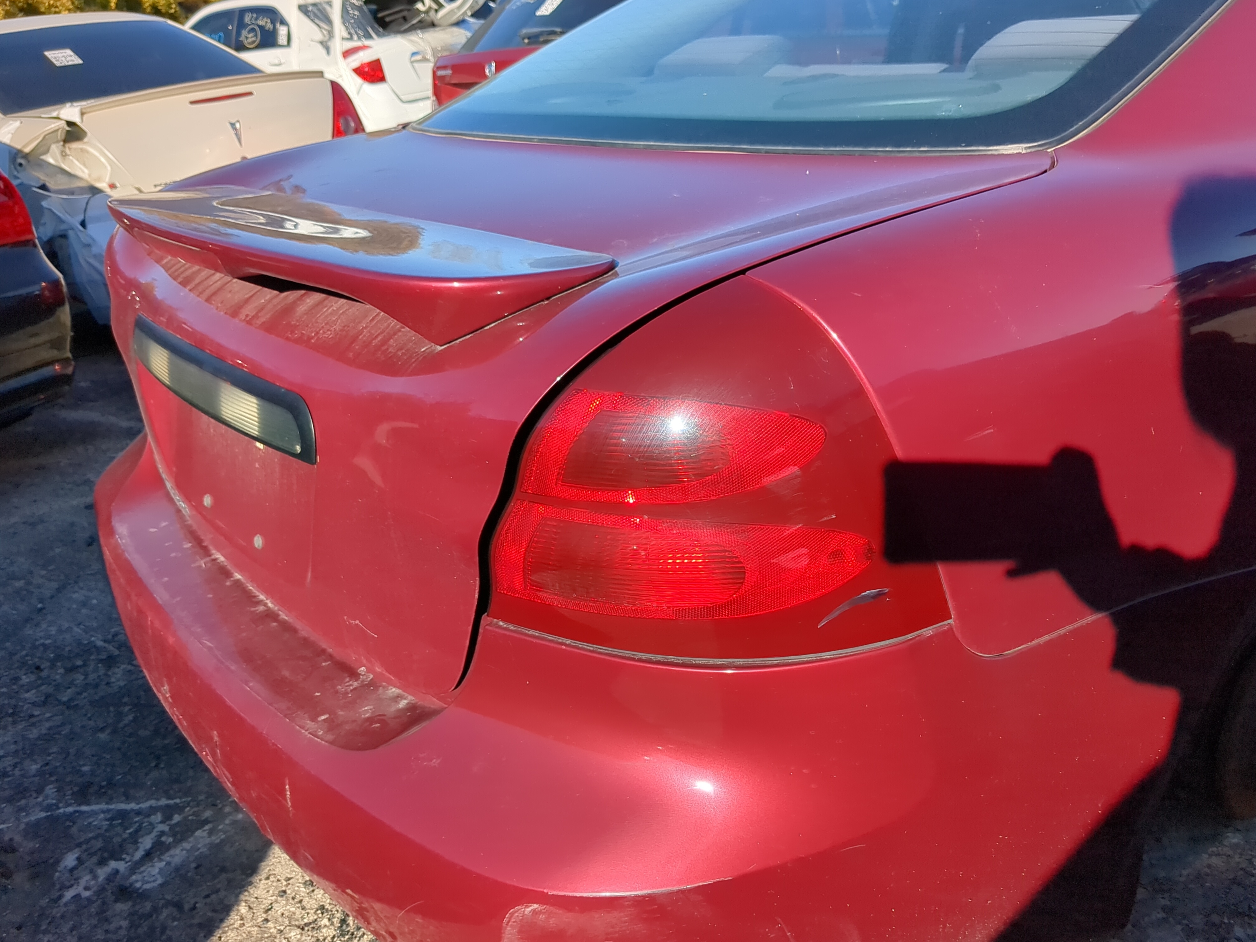 Picture of 2004 Pontiac Grand Prix Passenger Right Side Tail Light Taillight Oem 1141654