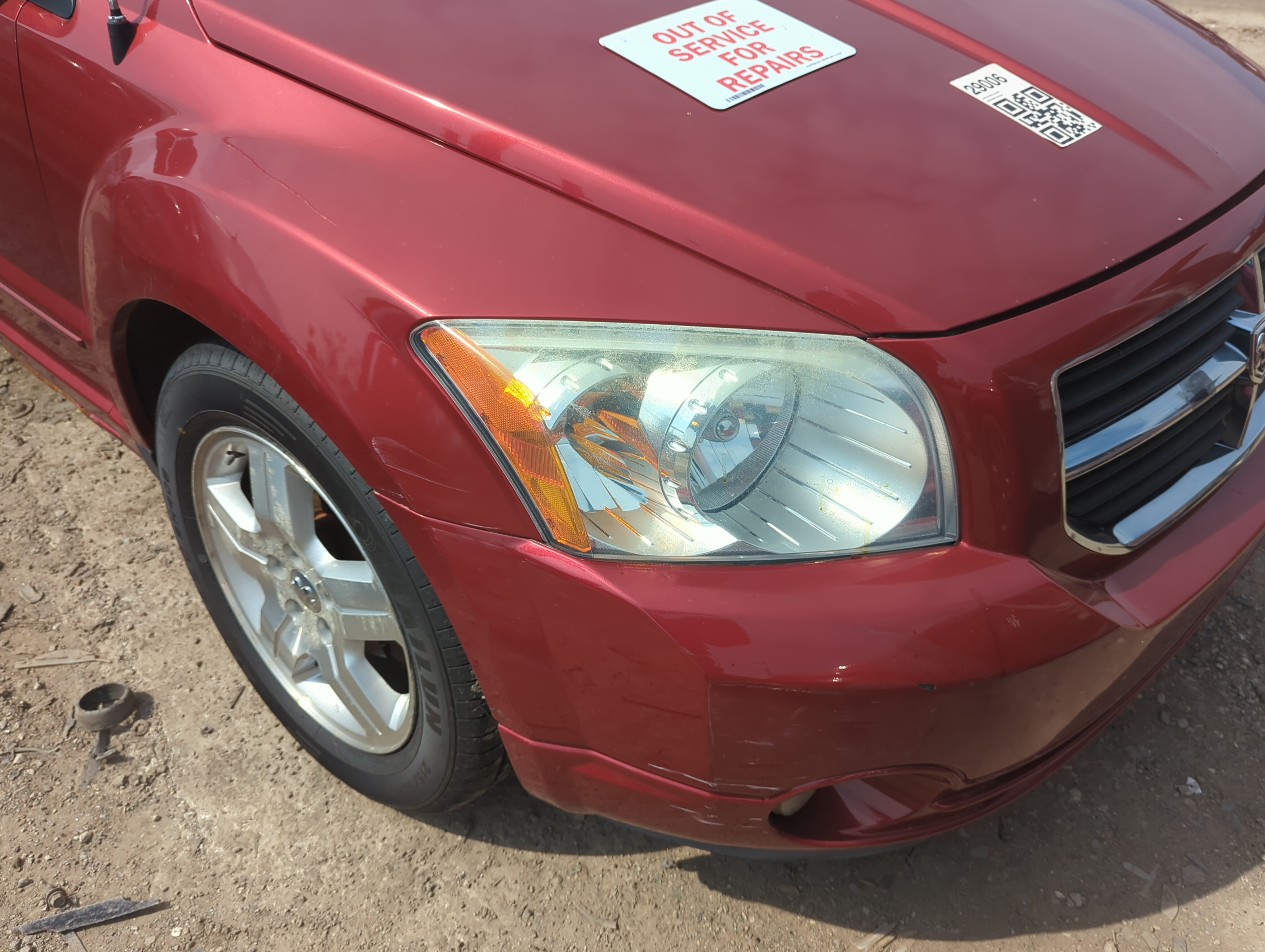 Picture of 2007-2012 Dodge Caliber Passenger Right Oem Head Light Headlight Lamp 1141768