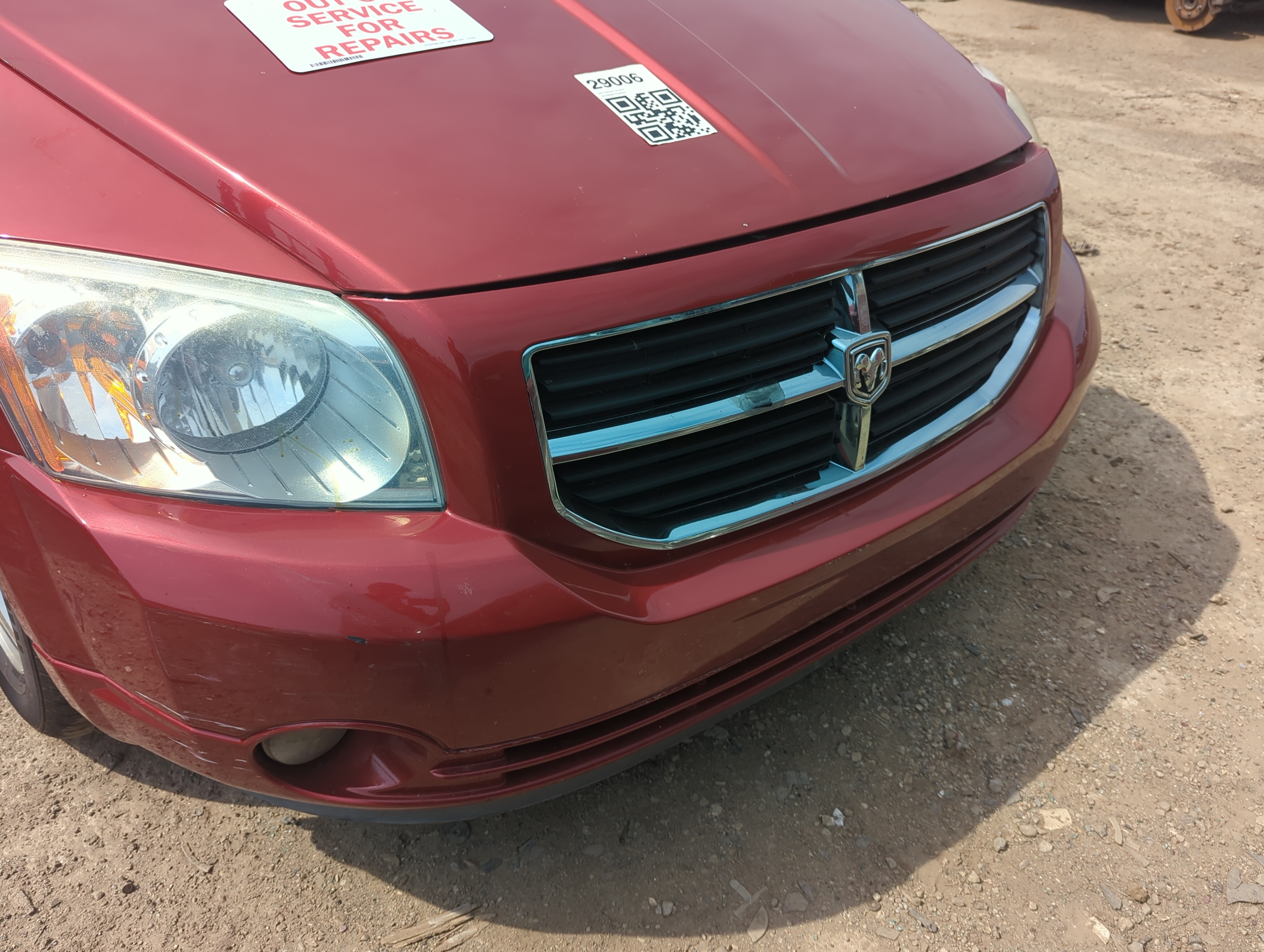 Picture of 2007-2010 Dodge Caliber Front Bumper Grille 1141831