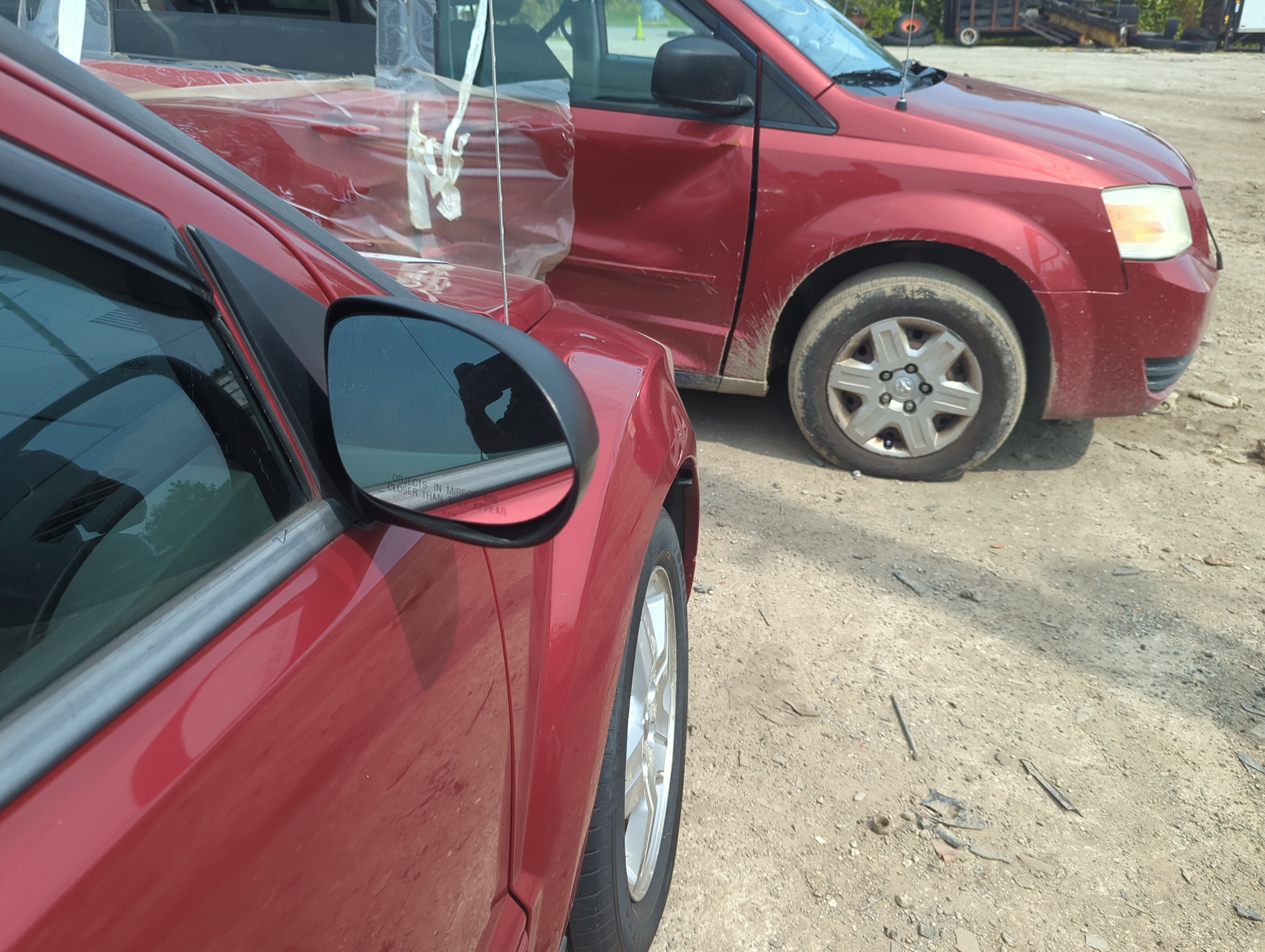 Picture of 2007-2012 Dodge Caliber Passenger Right Side View Power Door Mirror 1141870