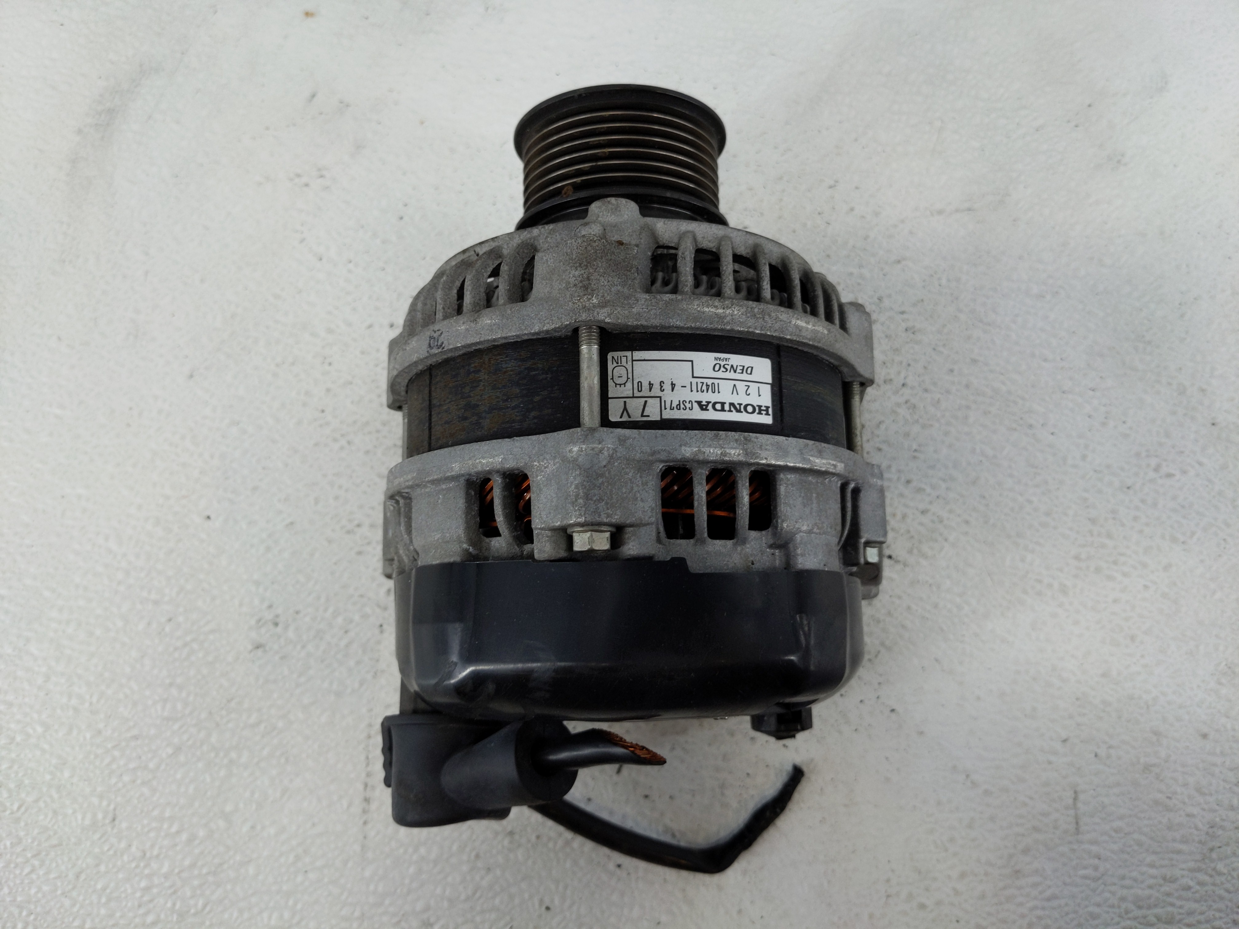 2017-2022 Honda Civic Alternator Generator Charging Assembly Engine Oem 1141940 - Oemusedautoparts1.com