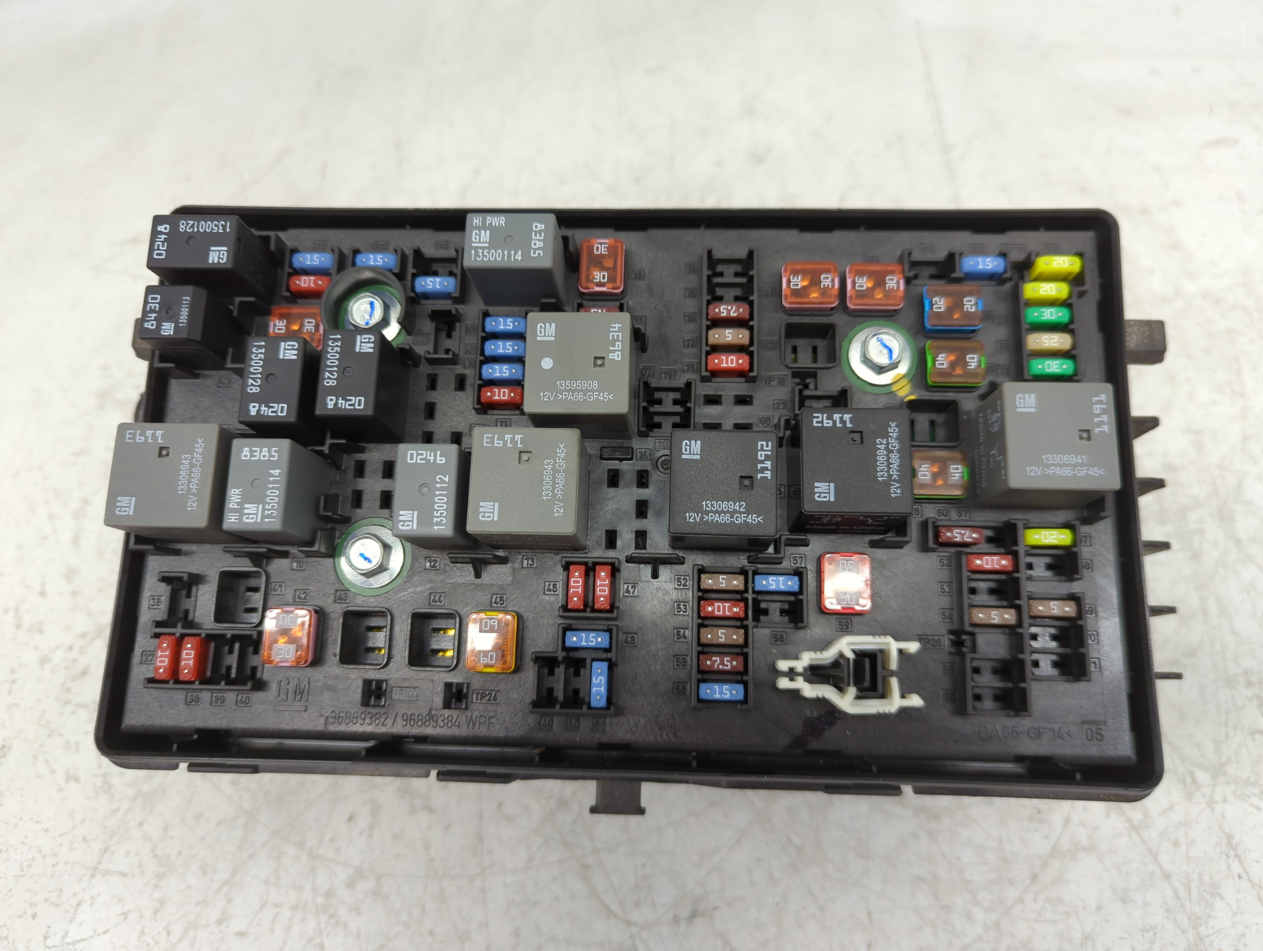 Picture of 2015-2016 Chevrolet Cruze Fusebox Fuse Box Relay Module 96889382 1141983