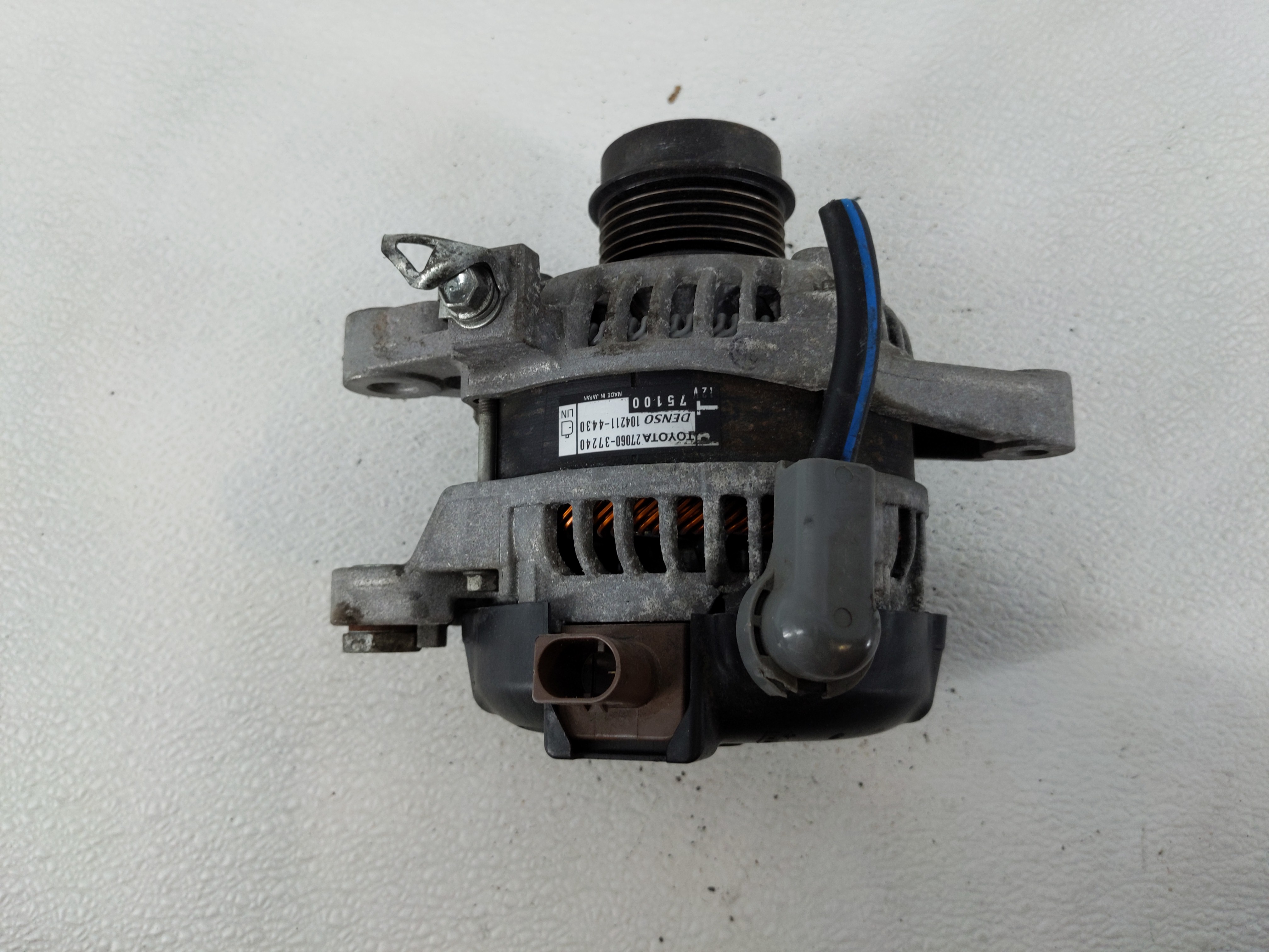 2020 Toyota Corolla Alternator Generator Charging Assembly Engine Oem 1142001 - Oemusedautoparts1.com