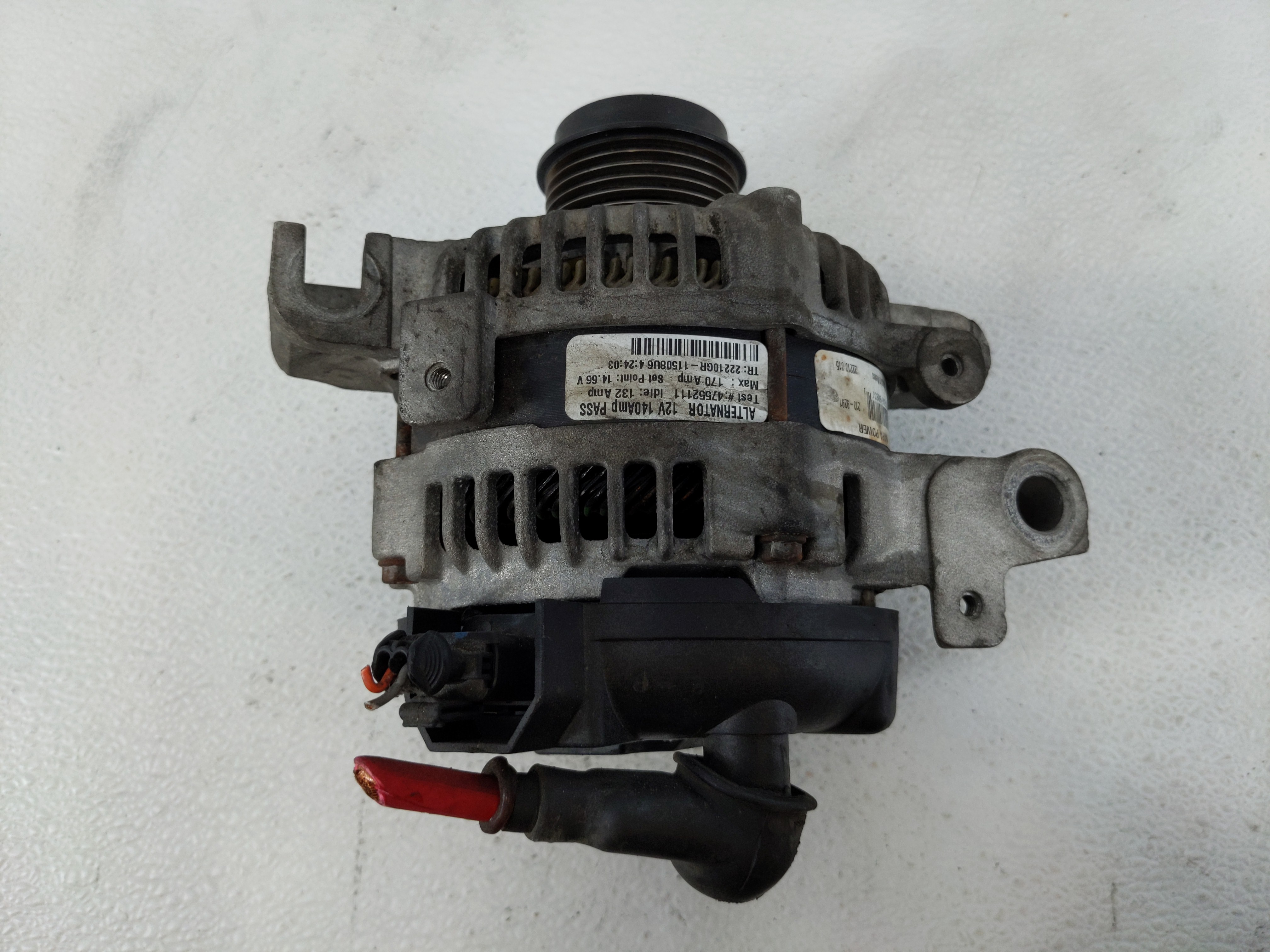 2010-2014 Cadillac Cts Alternator Generator Charging Assembly Engine Oem 1142063 - Oemusedautoparts1.com