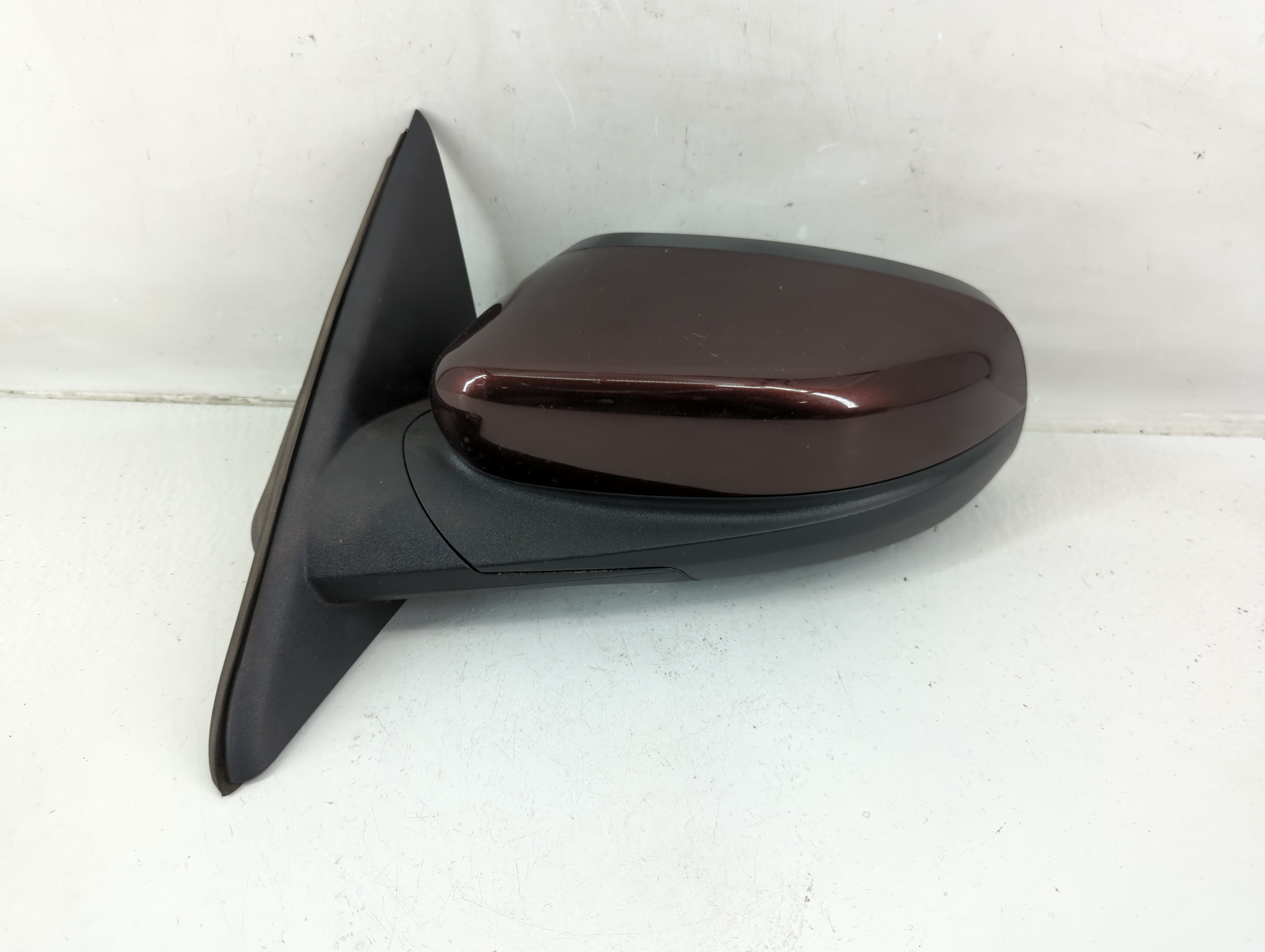 2010-2019 Ford Taurus Driver Left Side View Power Door Mirror Red 1142171 - Oemusedautoparts1.com