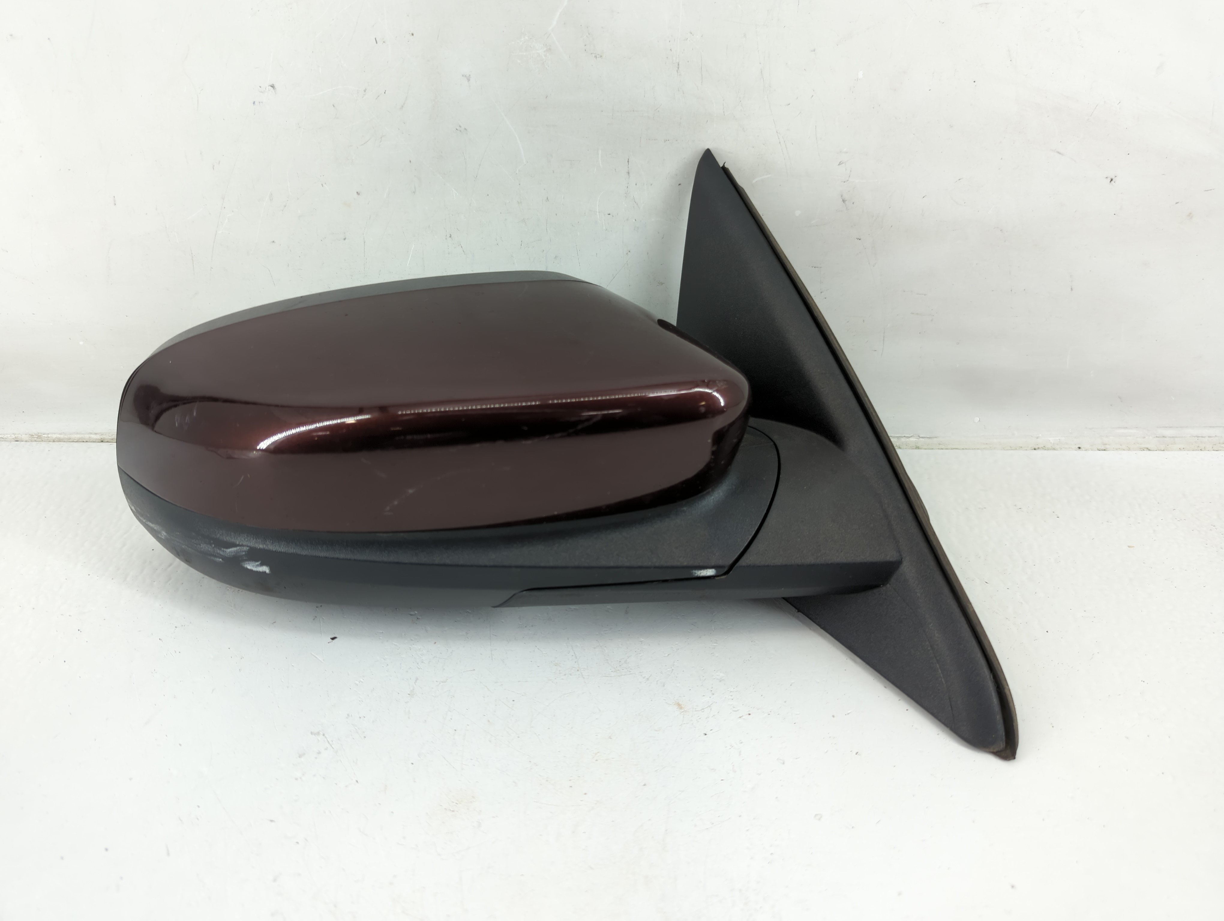 2010-2019 Ford Taurus Passenger Right Side View Power Door Mirror Red 1142177 - Oemusedautoparts1.com