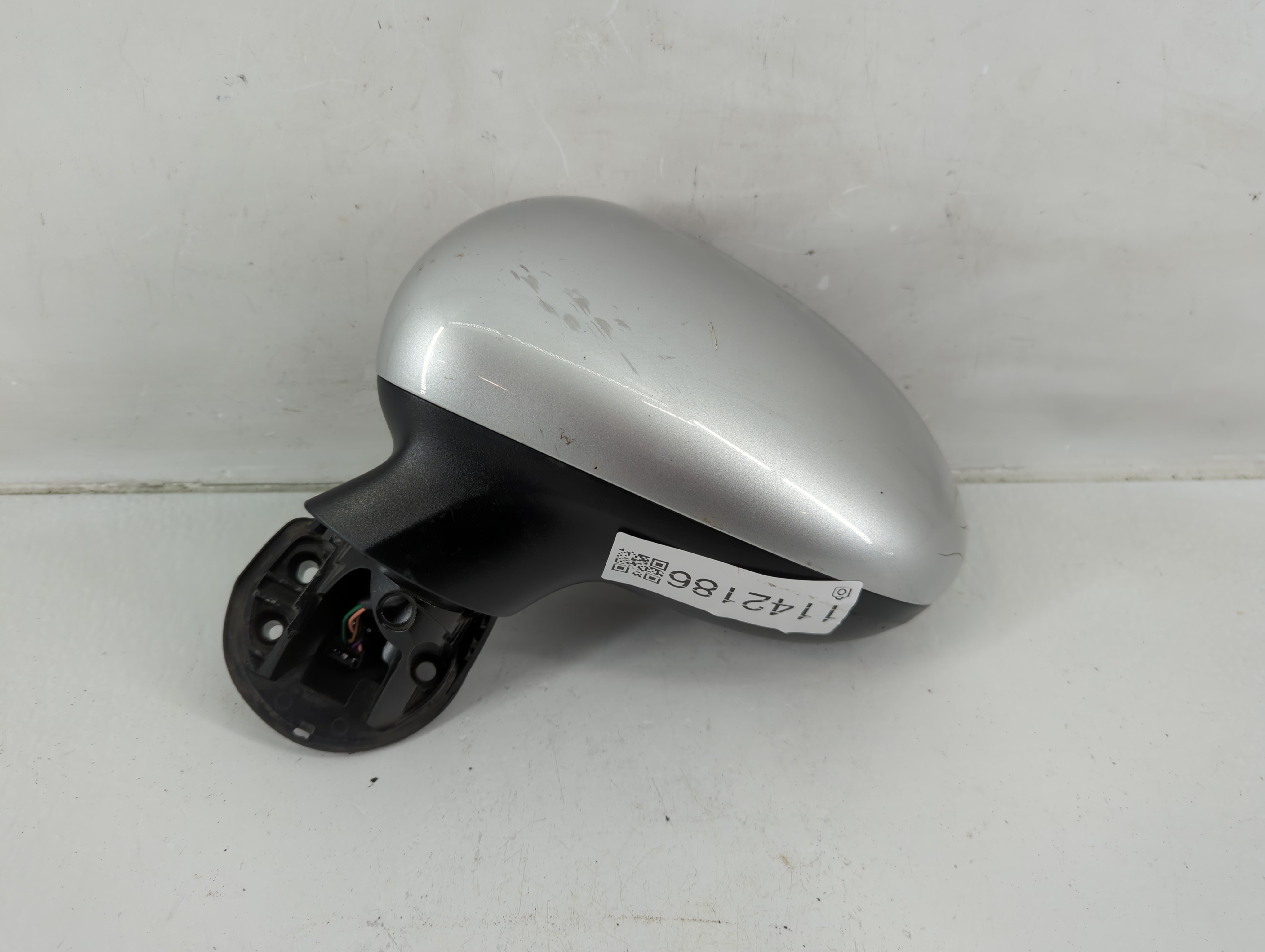 Picture of 2014-2017 Kia Rio Driver Left Side View Power Door Mirror Grey 1142186