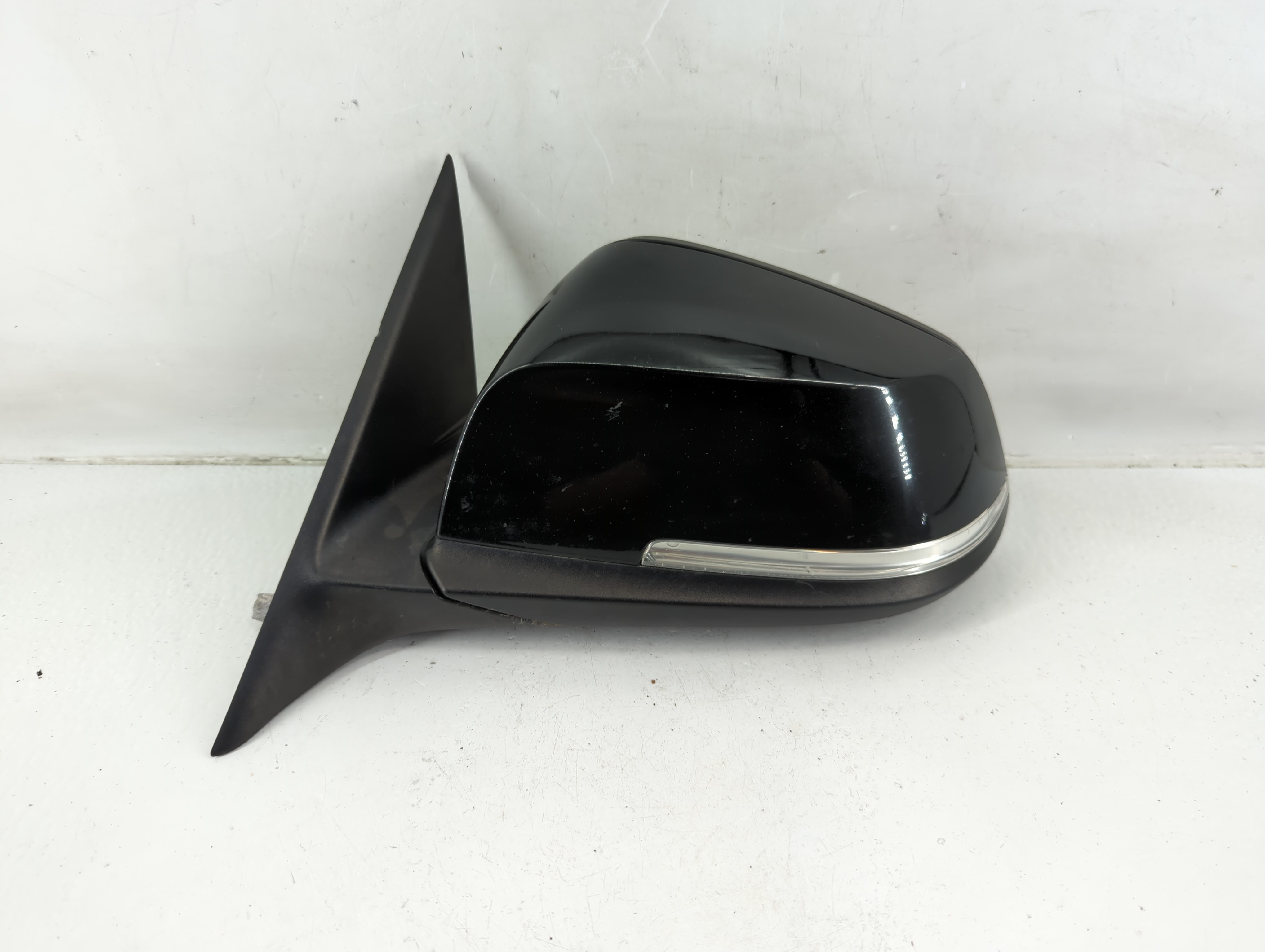 Picture of 2013-2016 Bmw 328i Driver Left Side View Power Door Mirror Black 1142202