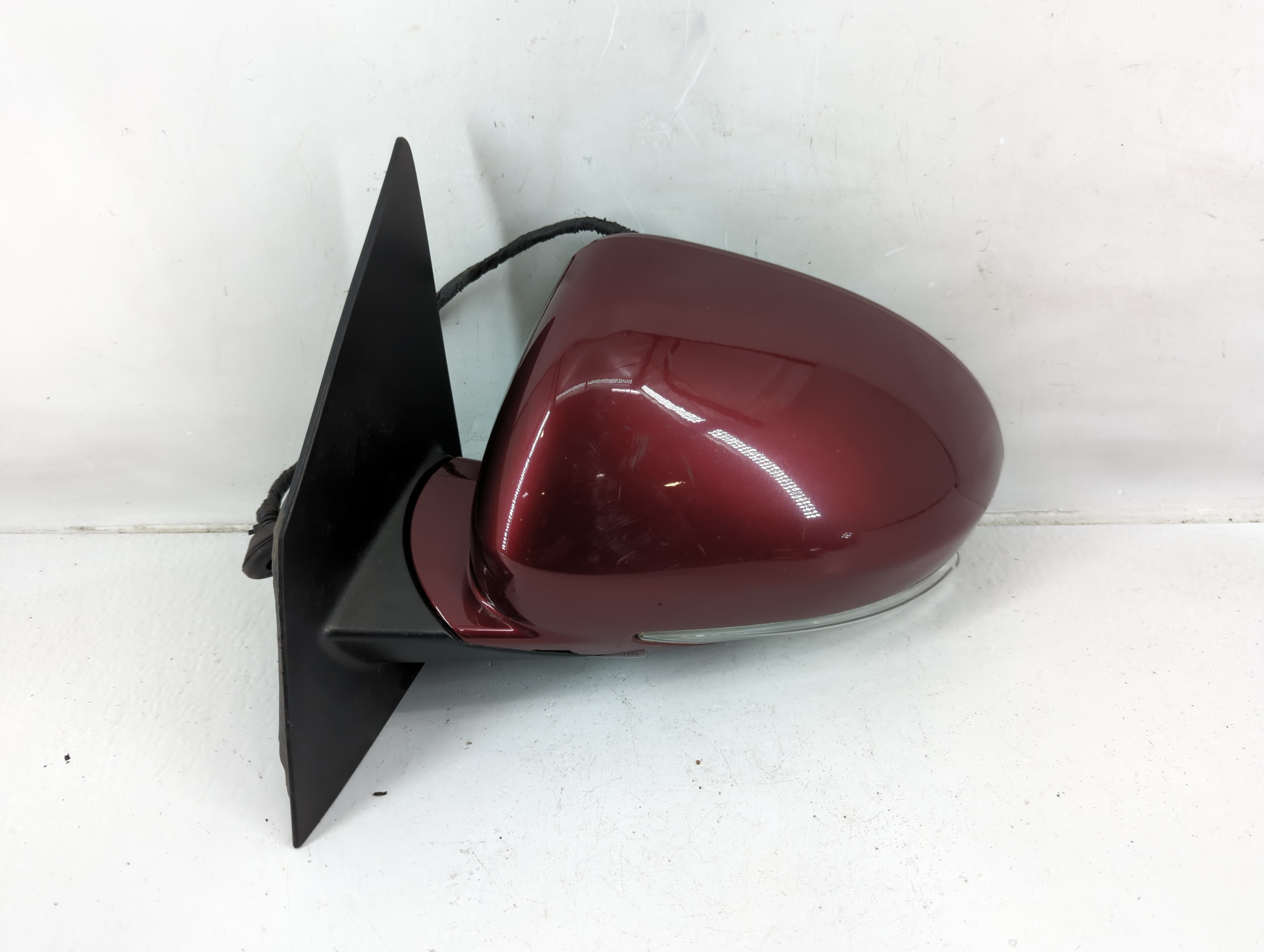 Picture of 2008-2017 Buick Enclave Driver Left Side View Power Door Mirror Red 1142203