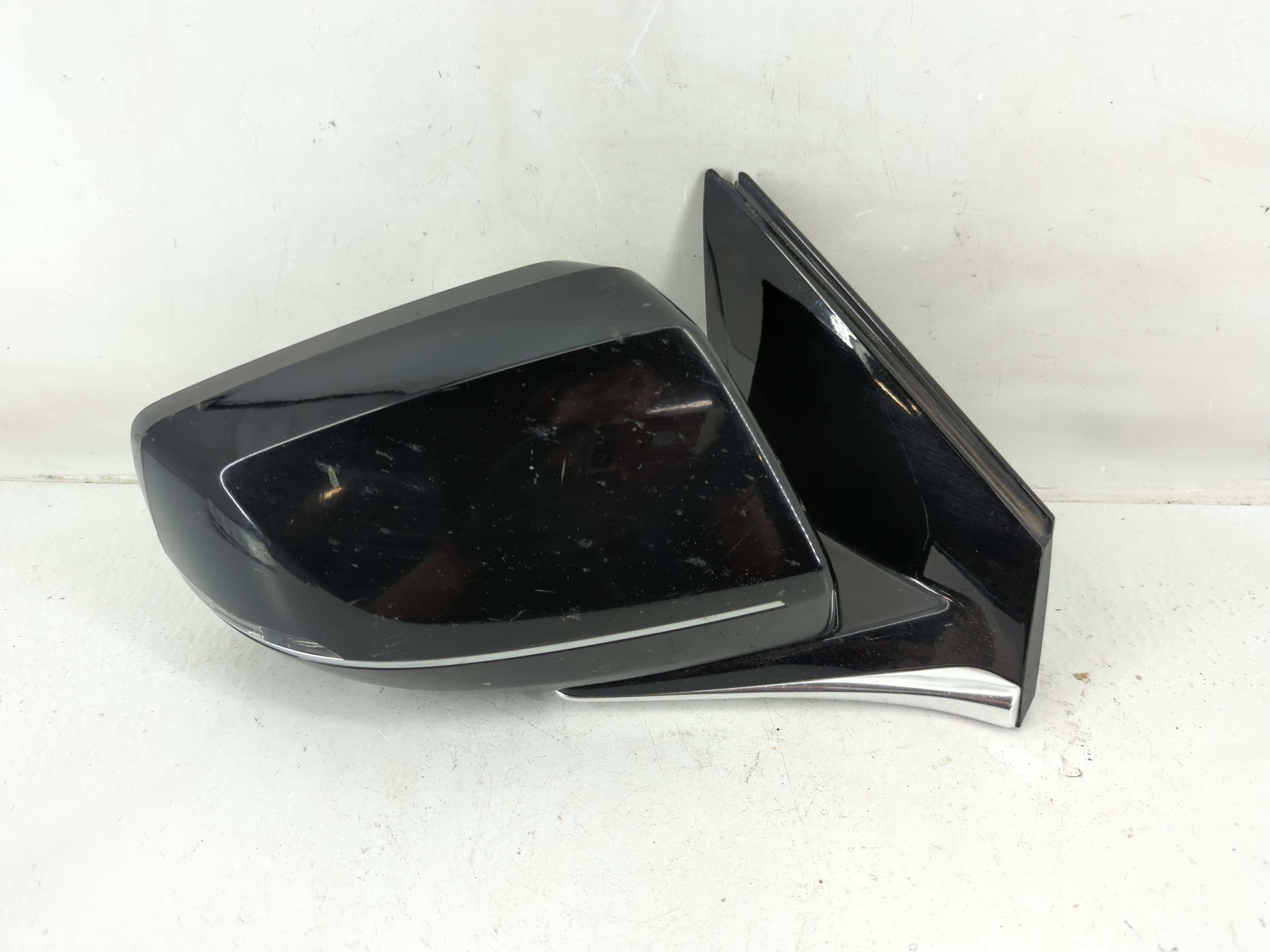 2013-2014 Cadillac Xts Passenger Right Side View Power Door Mirror Black 1142225 - Oemusedautoparts1.com