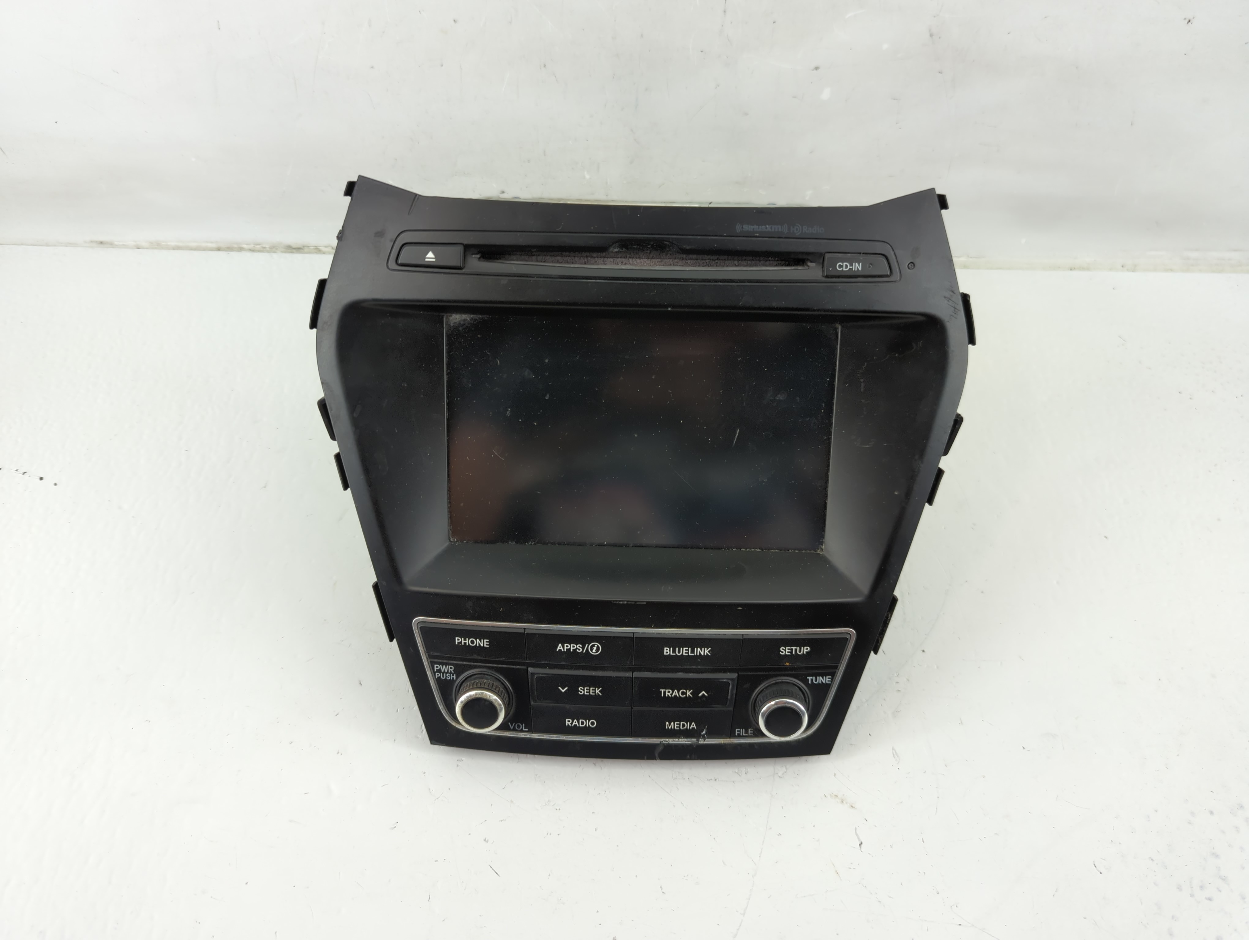 2017-2018 Hyundai Santa Fe Am Fm Cd Player Radio Receiver 1142421 - Oemusedautoparts1.com