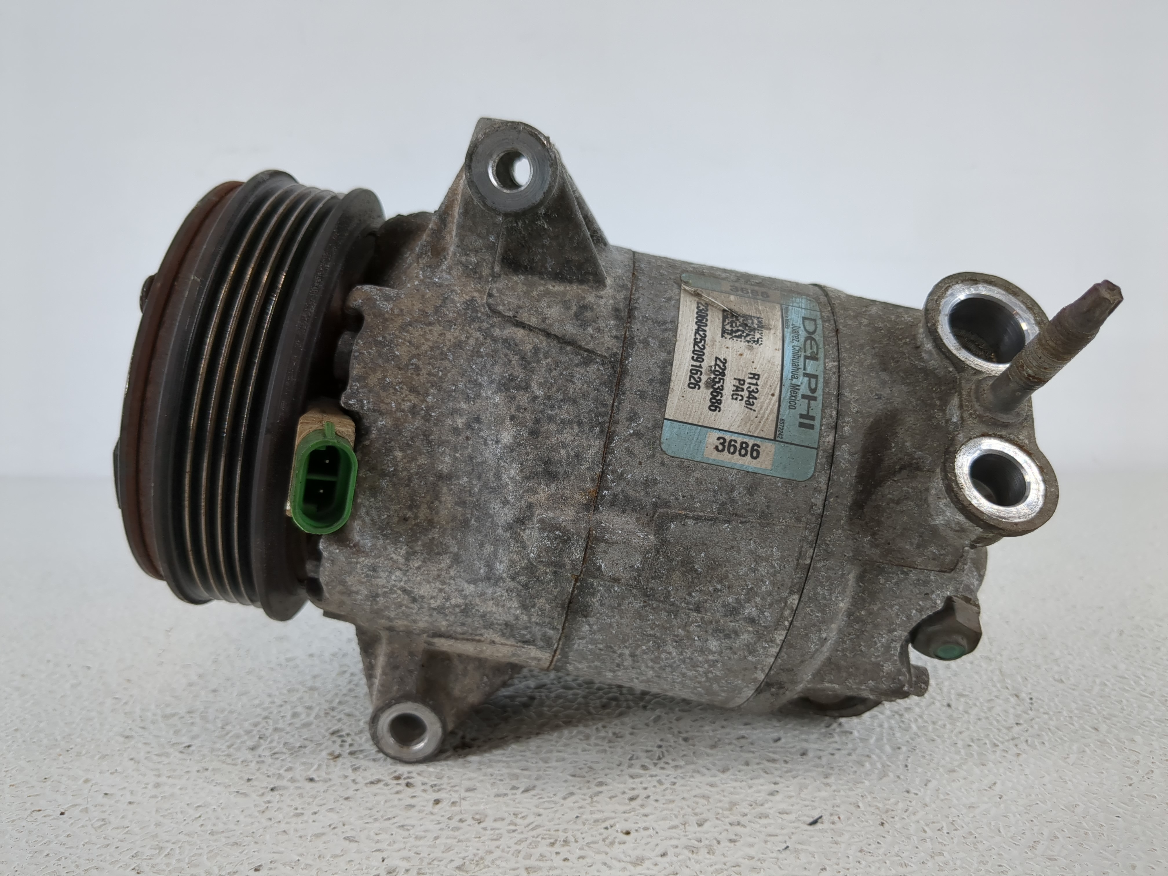 2007-2012 Chevrolet Malibu Air Conditioning A/c Ac Compressor Oem 1142483 - Oemusedautoparts1.com