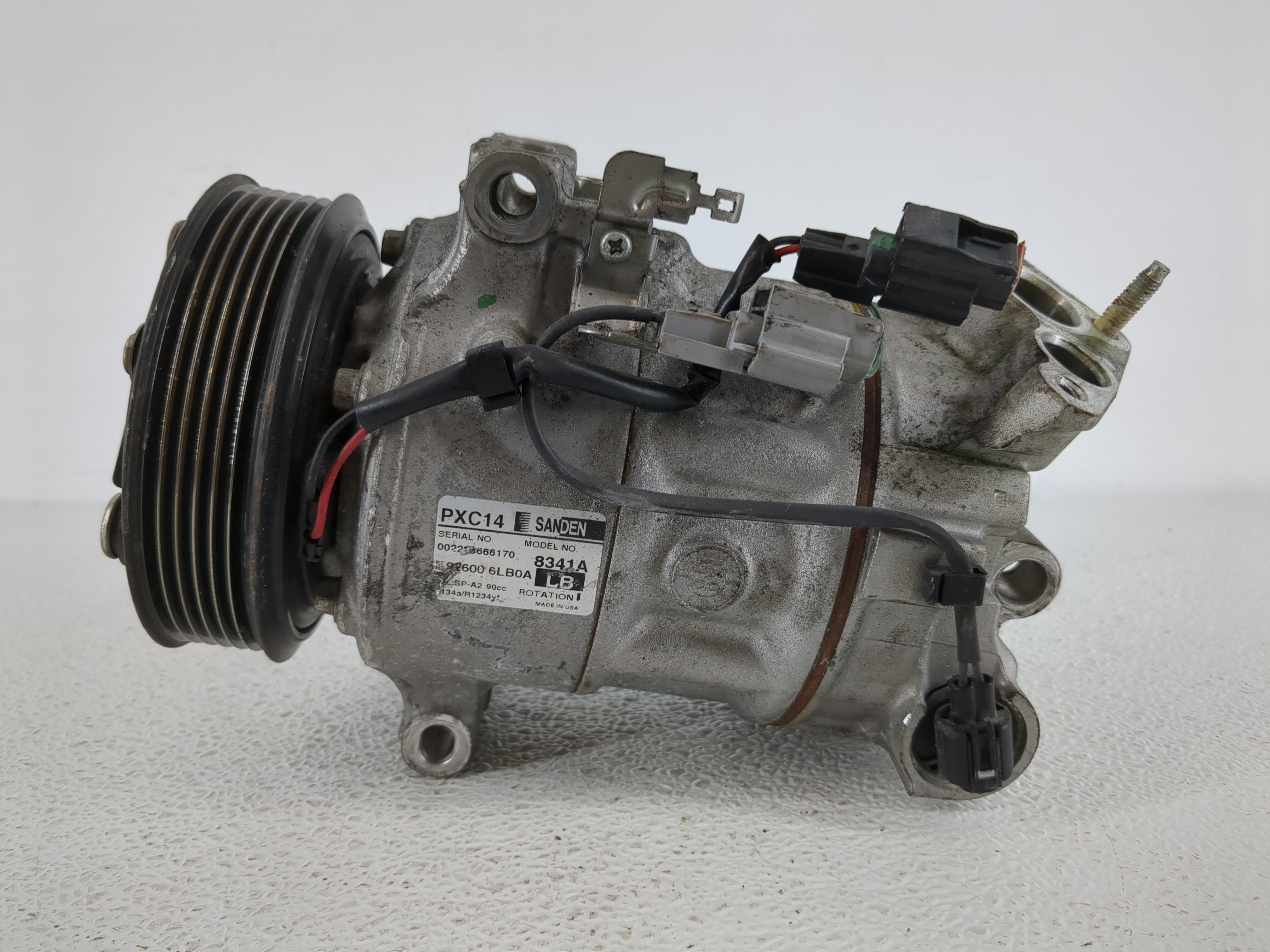 Picture of 2020-2021 Nissan Sentra Air Conditioning A/c Ac Compressor Oem 1142489