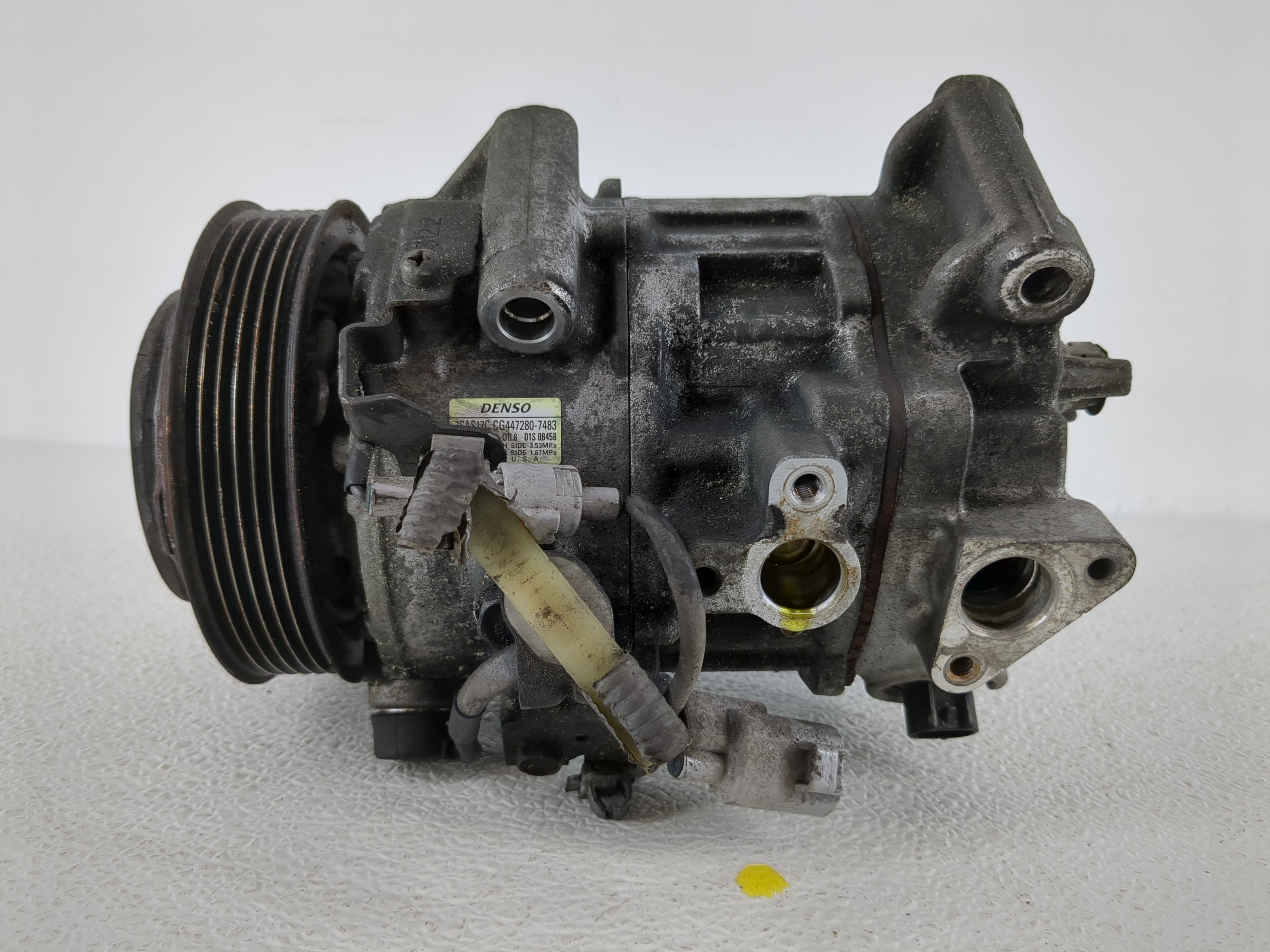 Picture of 2015 Toyota Rav4 Air Conditioning A/c Ac Compressor Oem 1142499