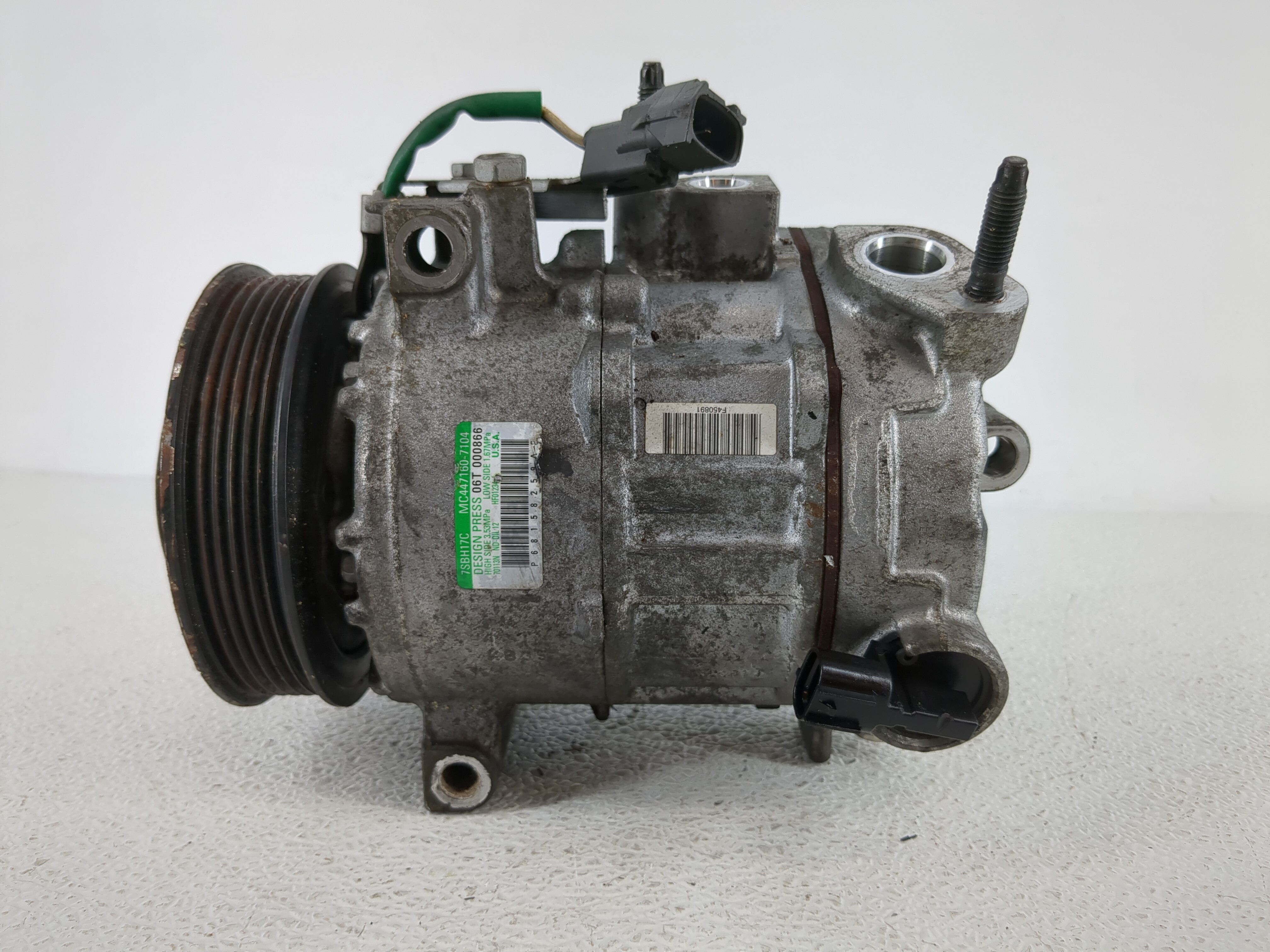 2014-2022 Dodge Charger Air Conditioning A/c Ac Compressor Oem 1142502 - Oemusedautoparts1.com