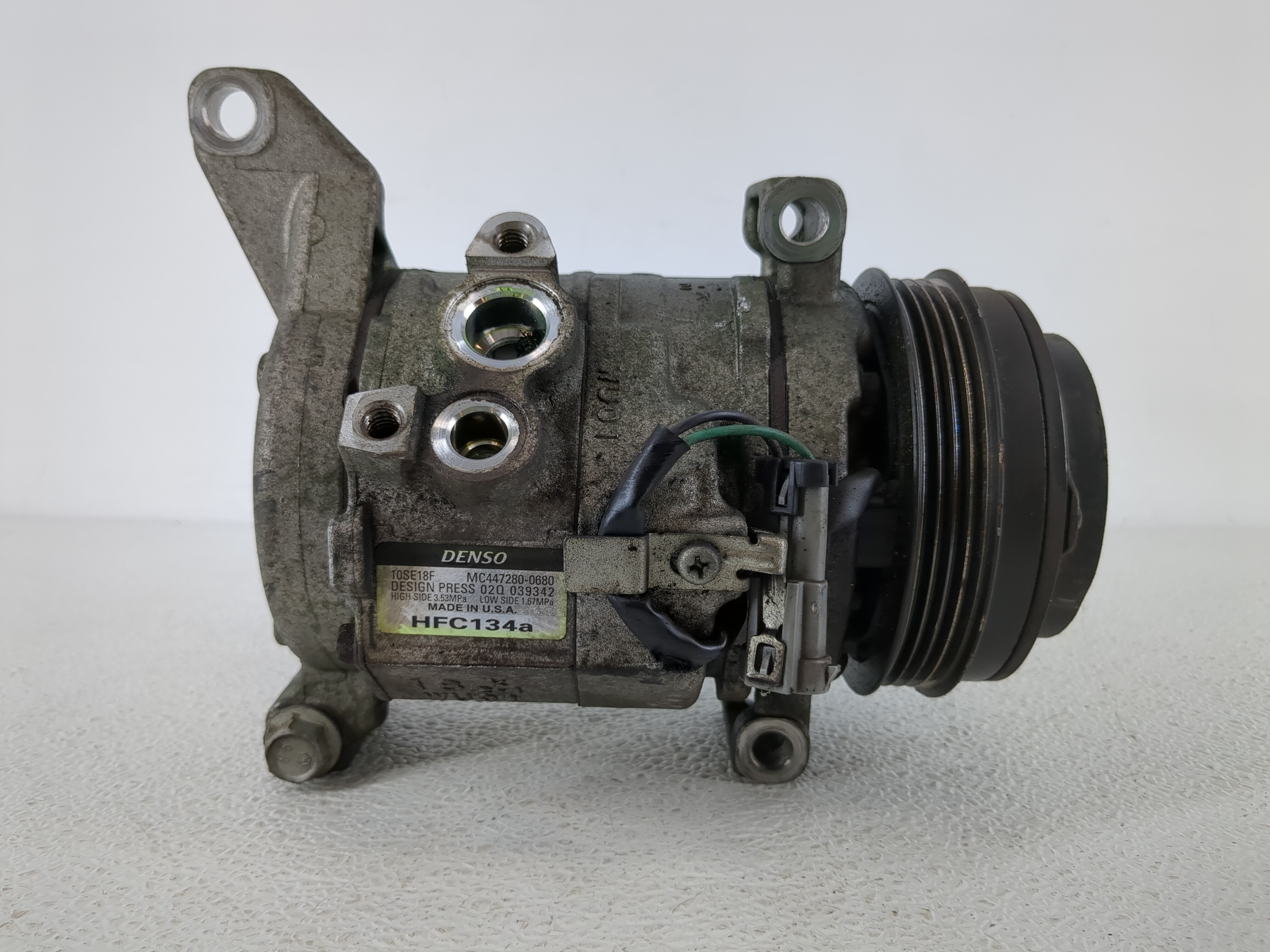 Picture of 2011 Chevrolet Silverado 1500 Air Conditioning A/c Ac Compressor Oem 1142506