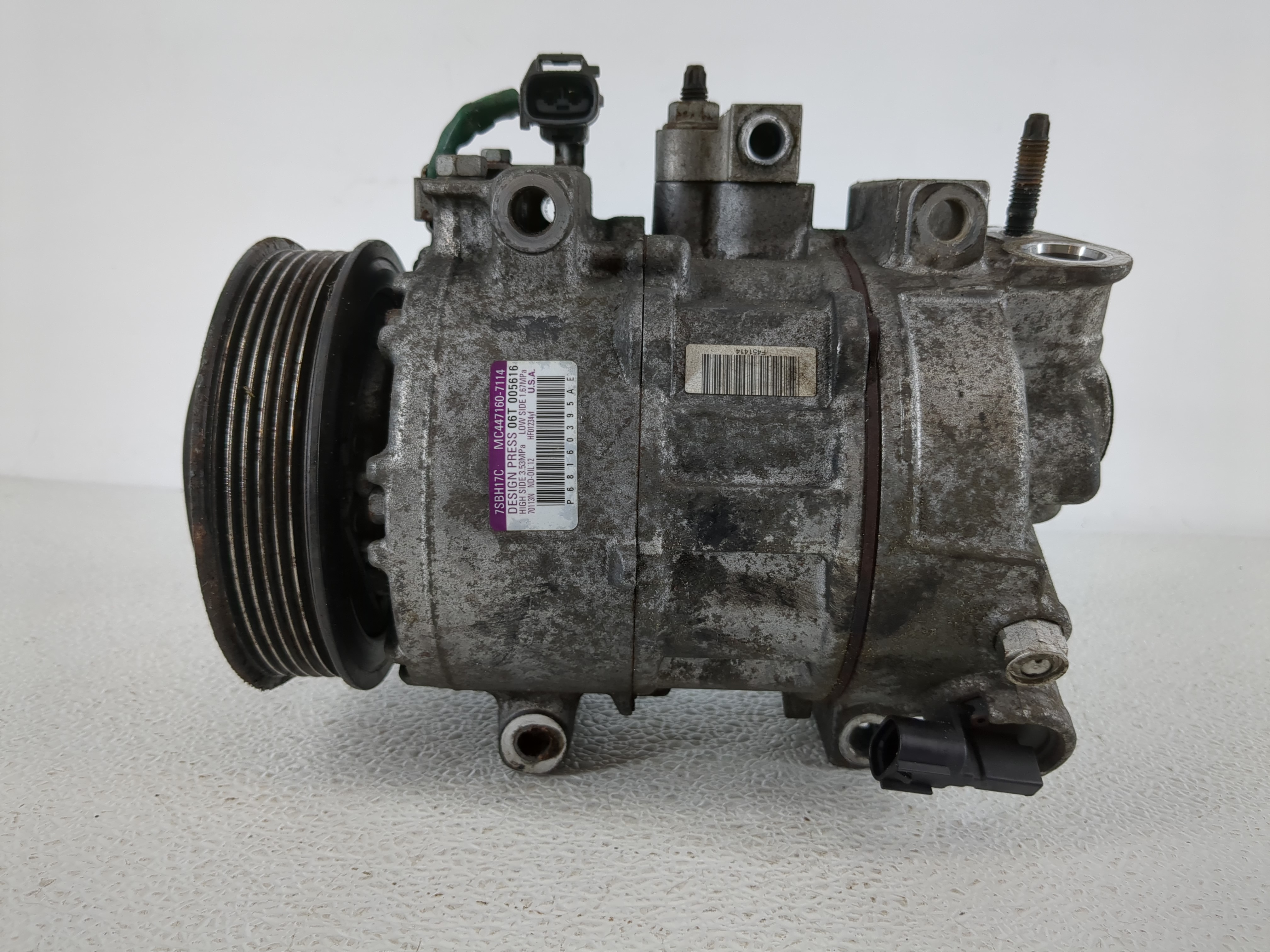 2014-2022 Dodge Charger Air Conditioning A/c Ac Compressor Oem 1142514 - Oemusedautoparts1.com