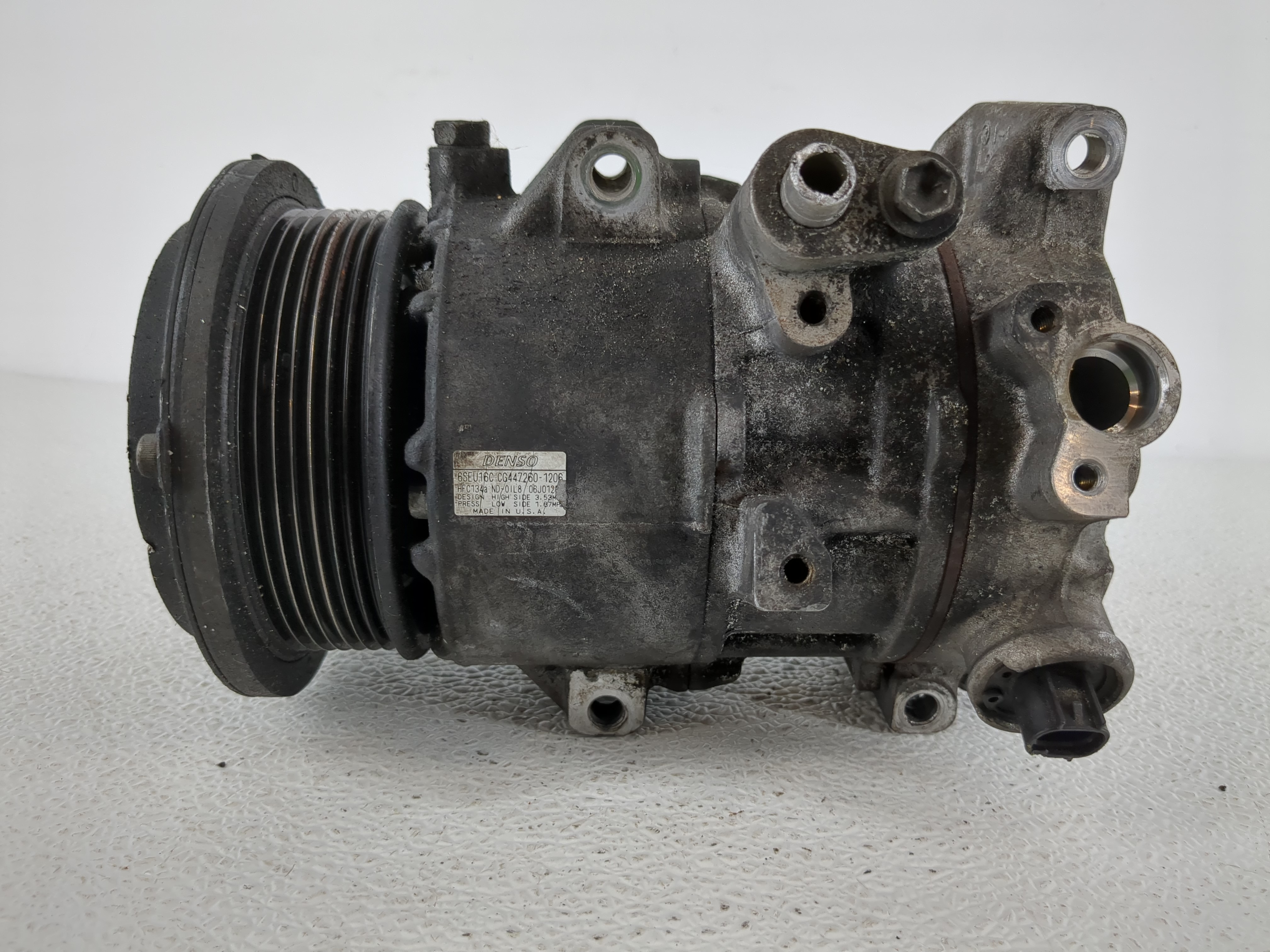 2007-2009 Toyota Camry Air Conditioning A/c Ac Compressor Oem 1142517 - Oemusedautoparts1.com
