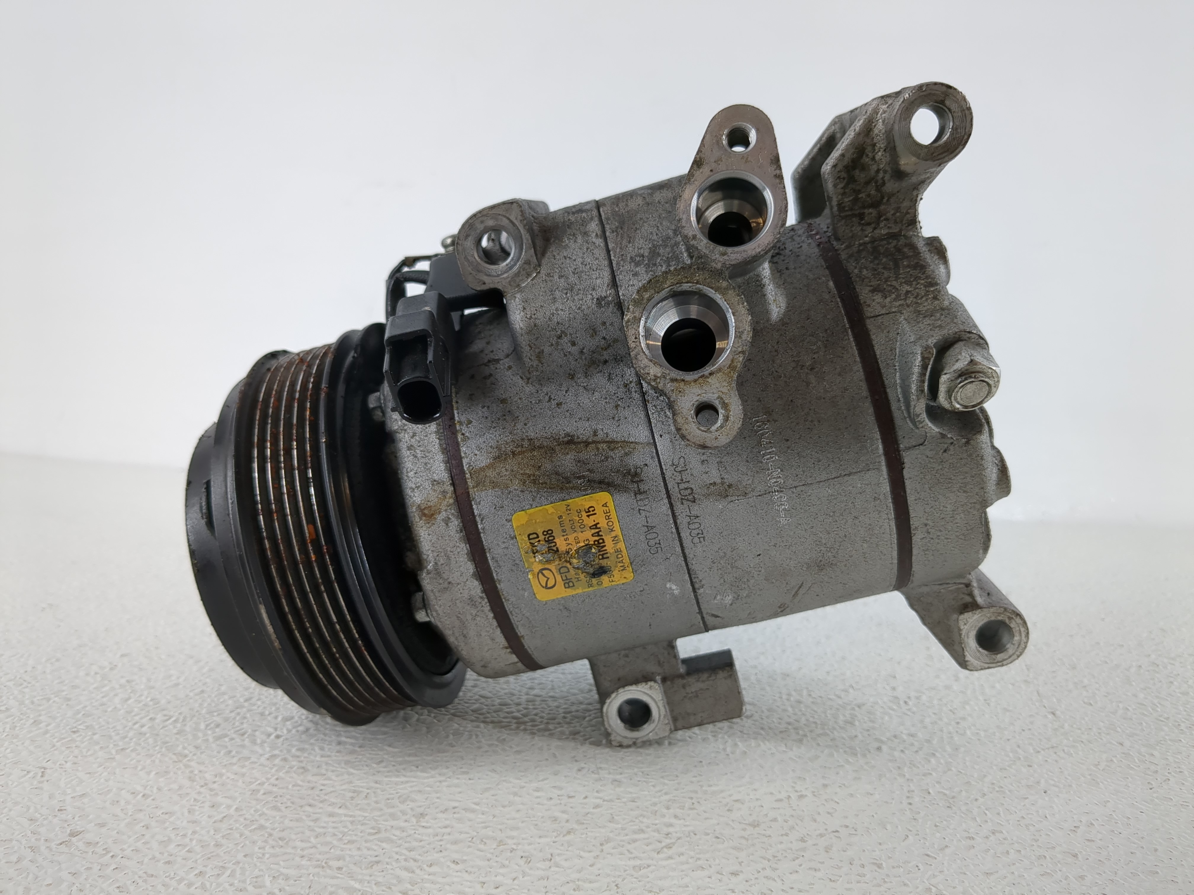 2014-2021 Mazda 6 Air Conditioning A/c Ac Compressor Oem 1142523 - Oemusedautoparts1.com