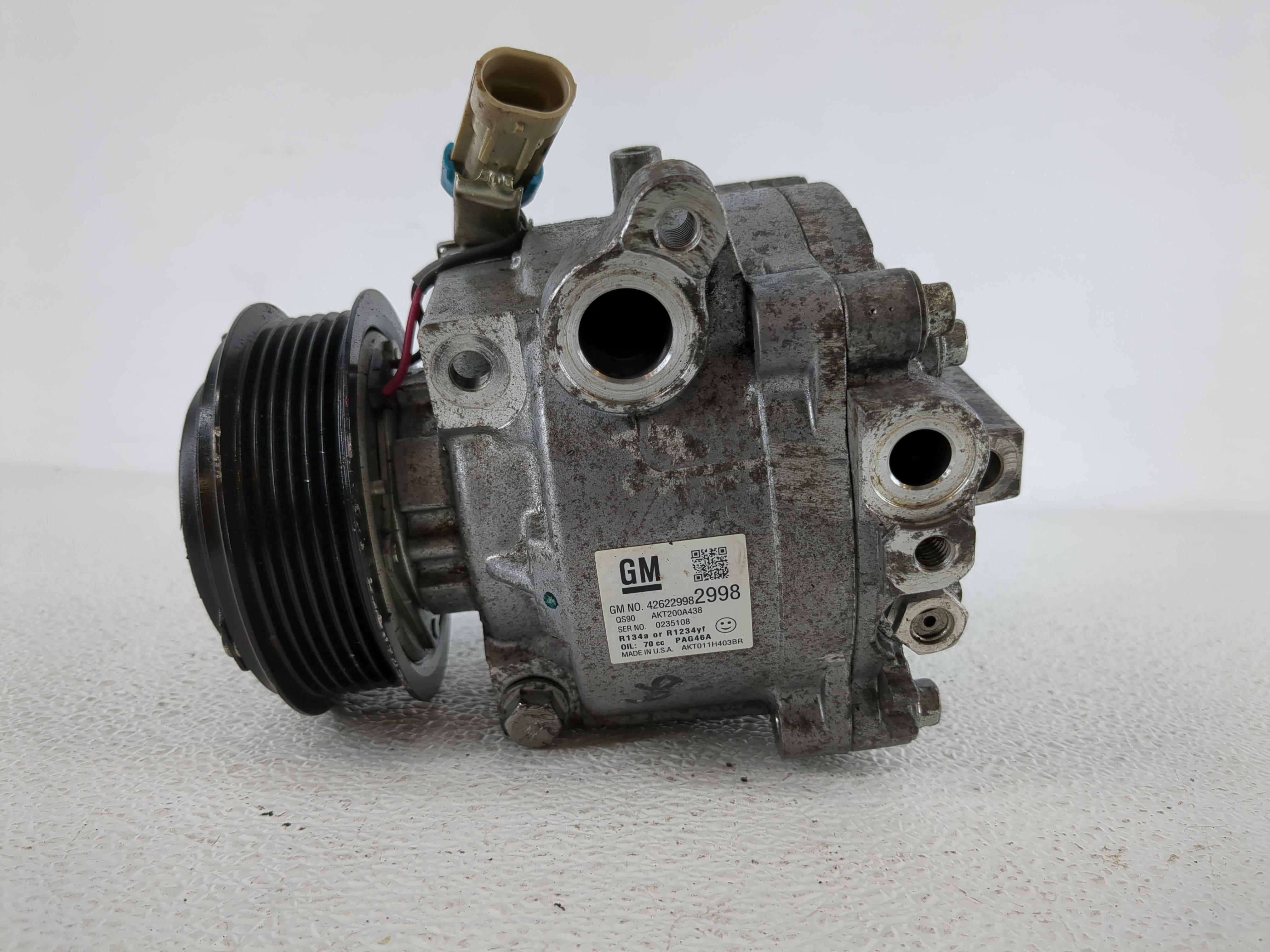 Picture of 2013-2021 Buick Encore Air Conditioning A/c Ac Compressor Oem 1142531